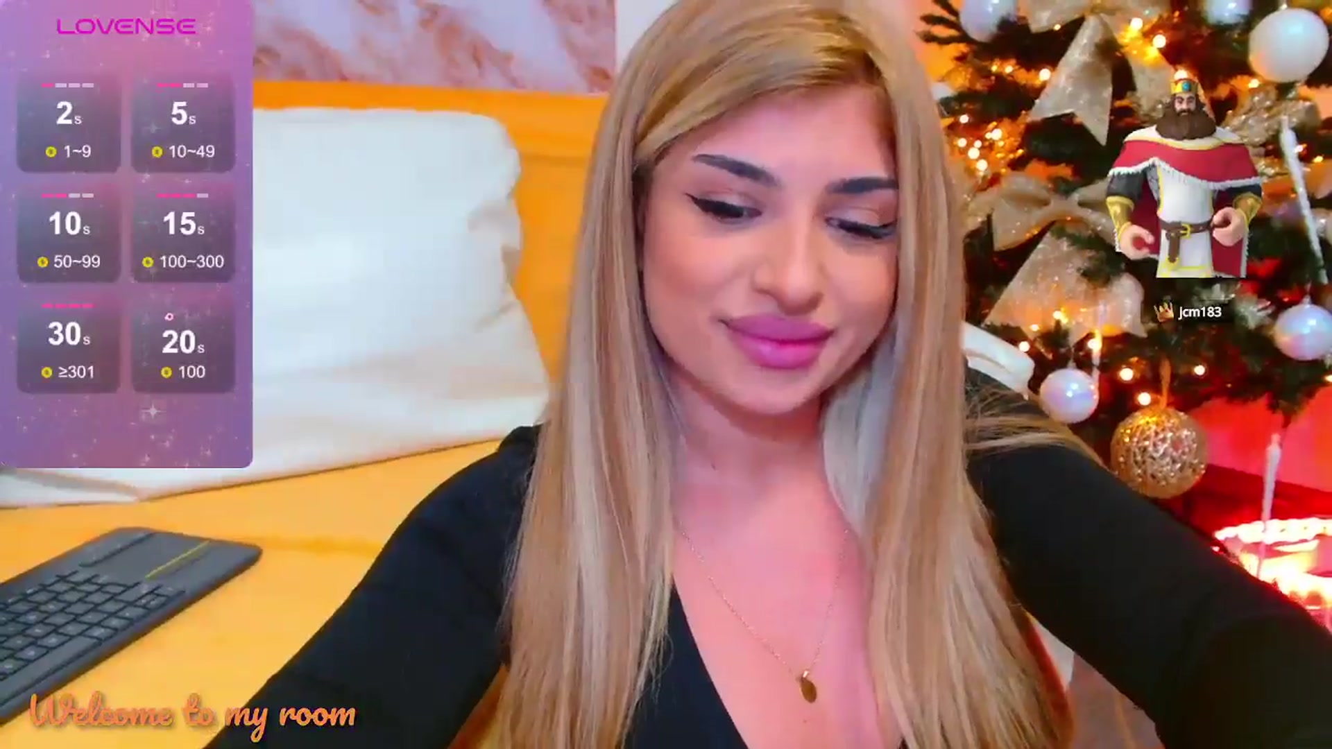 Gallery image thumbnail from Candy1's myfreecams stream on, 01/04/2025, 23:01 image 14 of 20