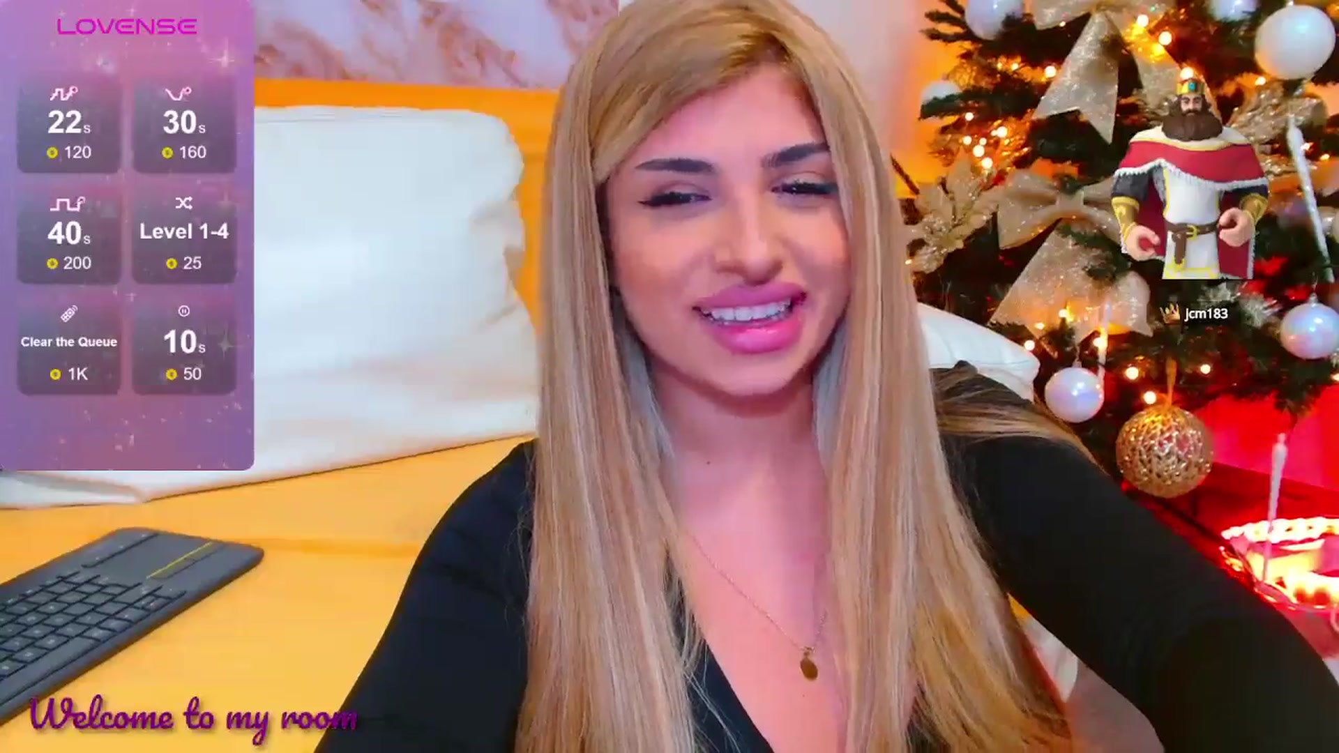 Gallery image thumbnail from Candy1's myfreecams stream on, 01/04/2025, 23:01 image 20 of 20