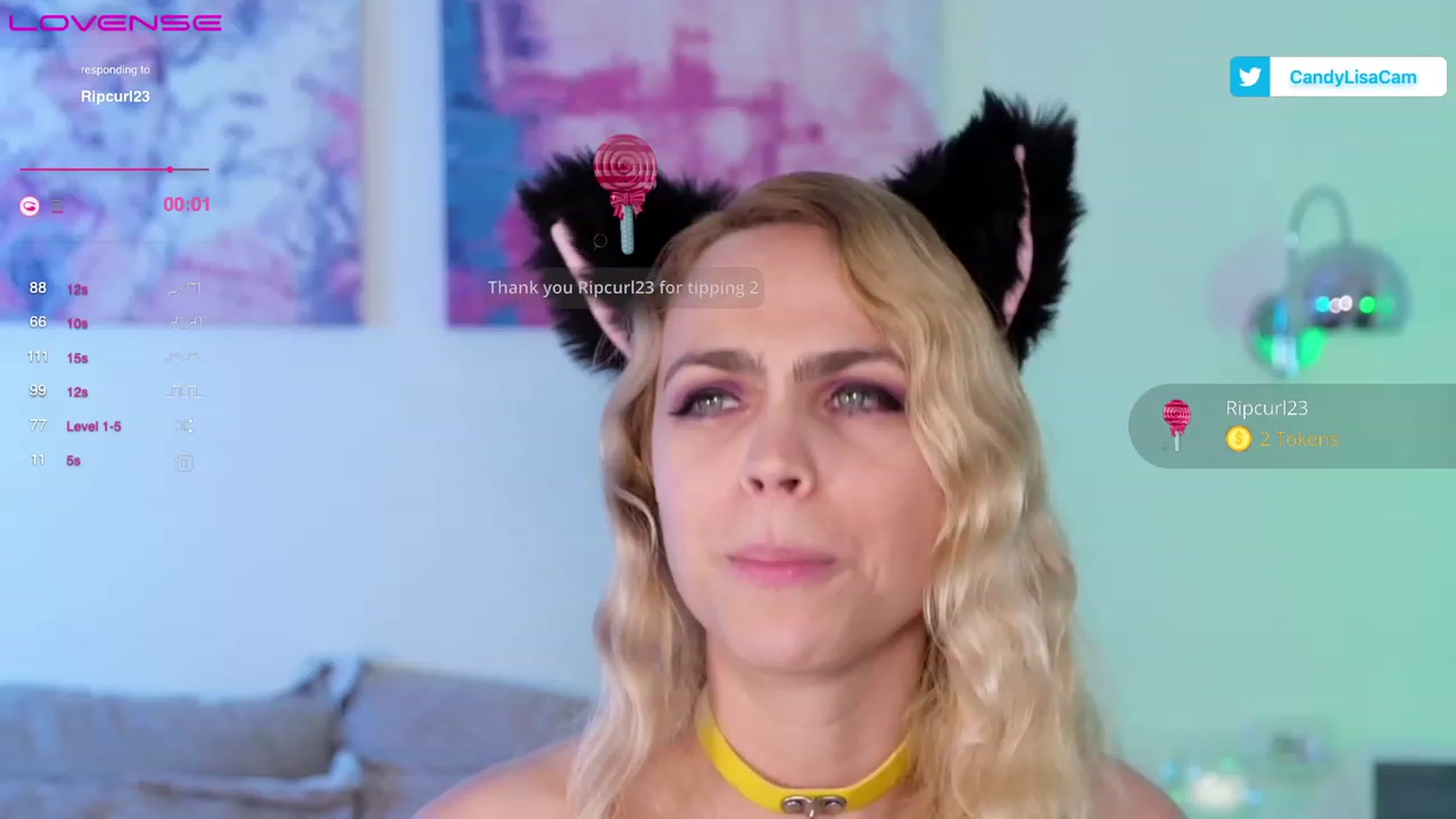 Gallery image thumbnail from Candy_Lisa's myfreecams stream on, 11/30/2022, 23:15 image 7 of 20