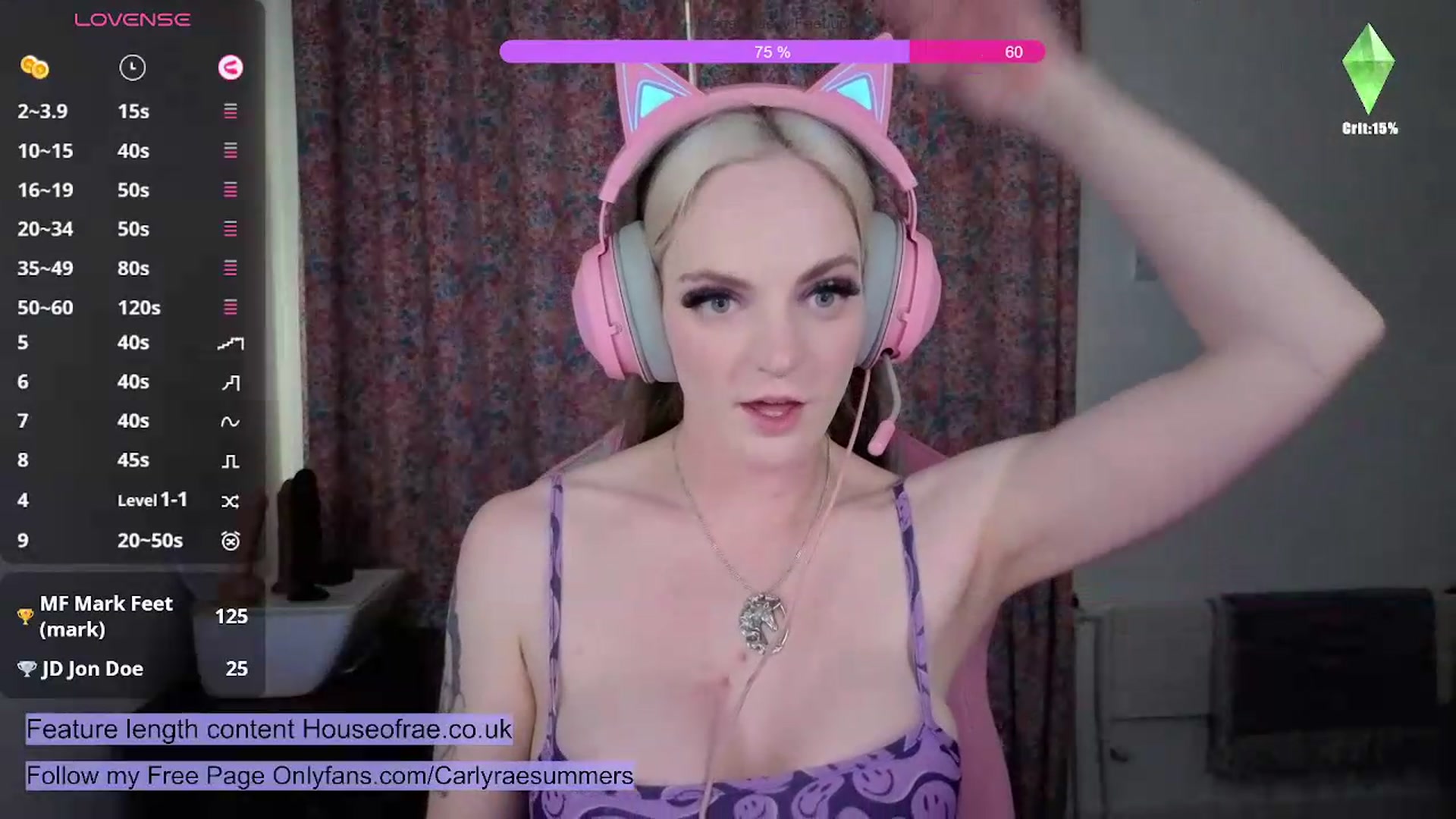 Gallery image thumbnail from Carlyraesum's myfreecams stream on, 07/06/2026, 21:07 image 12 of 20