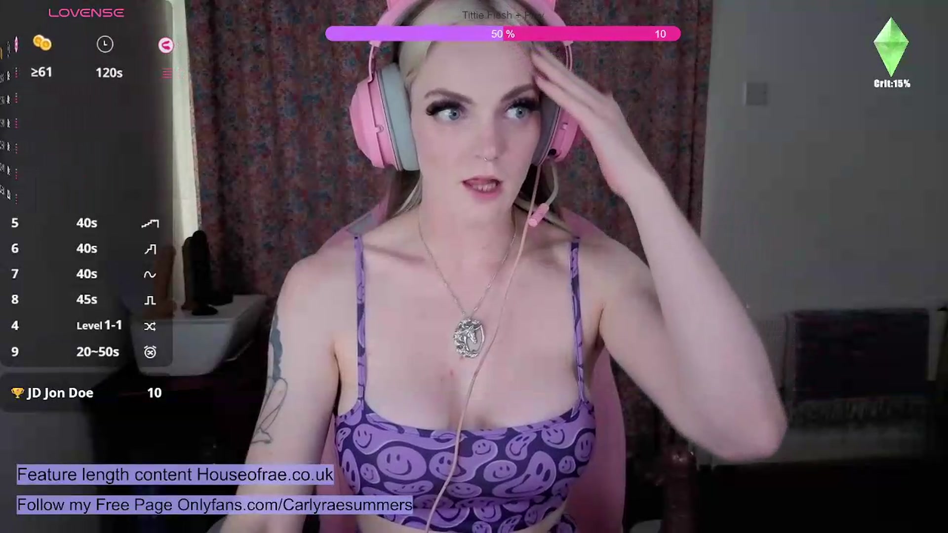 Gallery image thumbnail from Carlyraesum's myfreecams stream on, 07/06/2026, 21:07 image 8 of 20