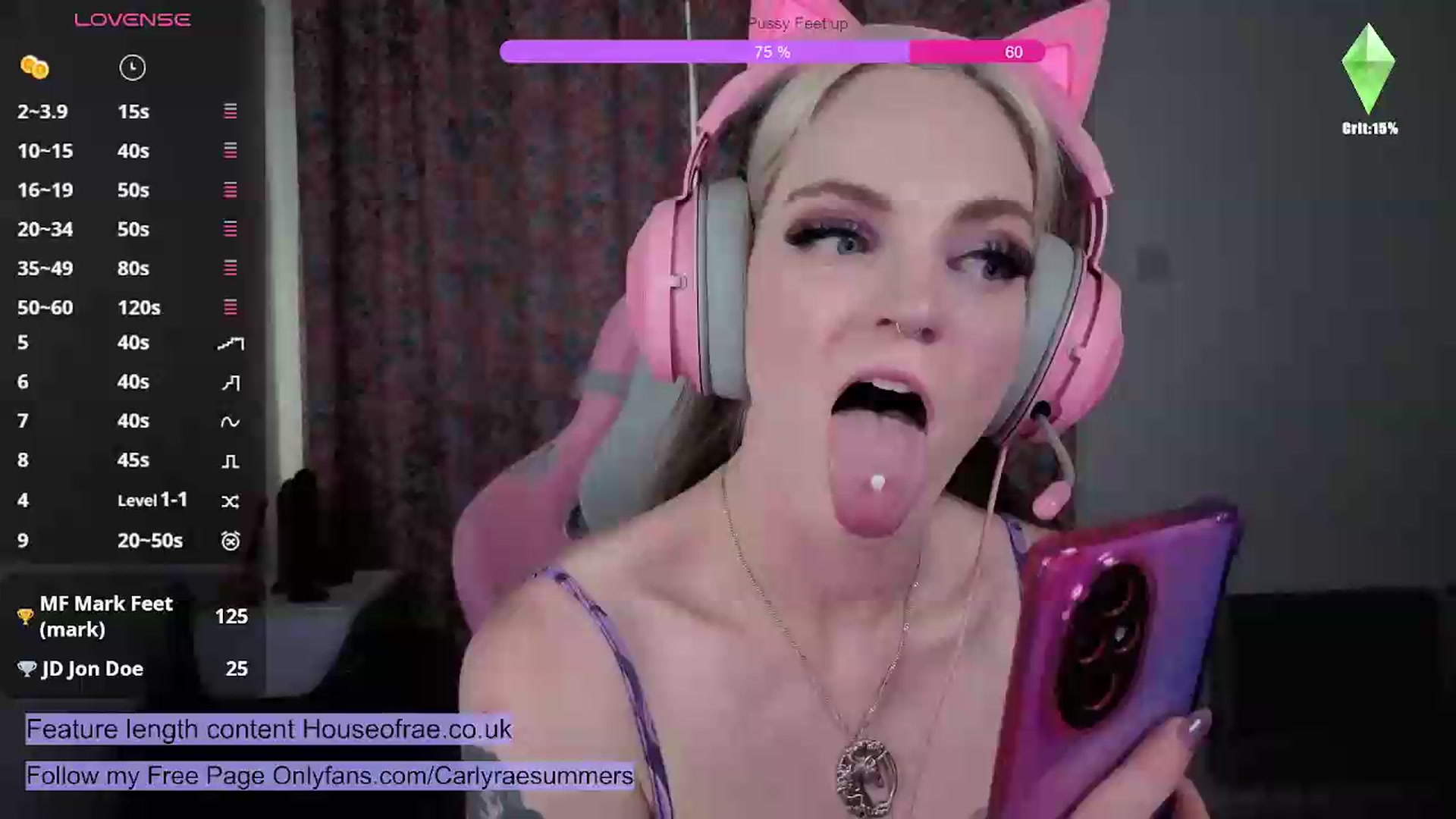 Gallery image thumbnail from Carlyraesum's myfreecams stream on, 07/06/2026, 21:07 image 13 of 20