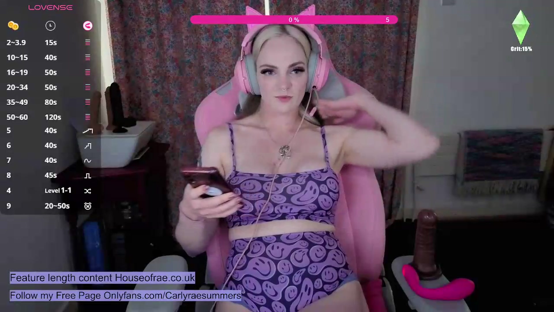 Gallery image thumbnail from Carlyraesum's myfreecams stream on, 07/06/2026, 21:07 image 6 of 20