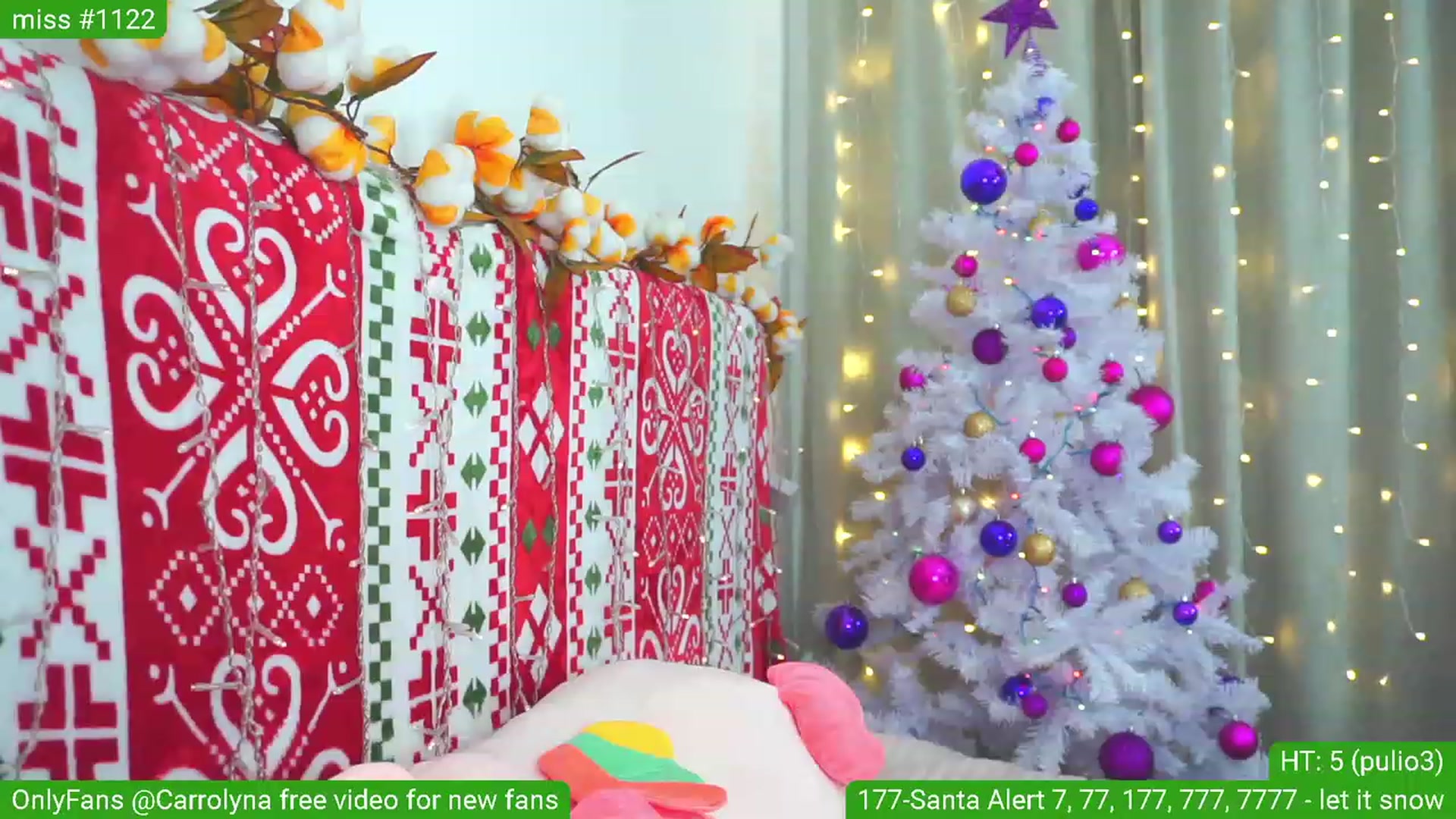 Gallery image thumbnail from Carrolyna's myfreecams stream on, 12/26/2022, 21:00 image 5 of 20