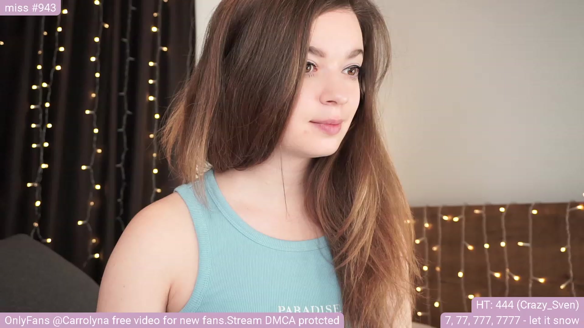 Gallery image thumbnail from Carrolyna's myfreecams stream on, 02/07/2023, 21:23 image 19 of 20