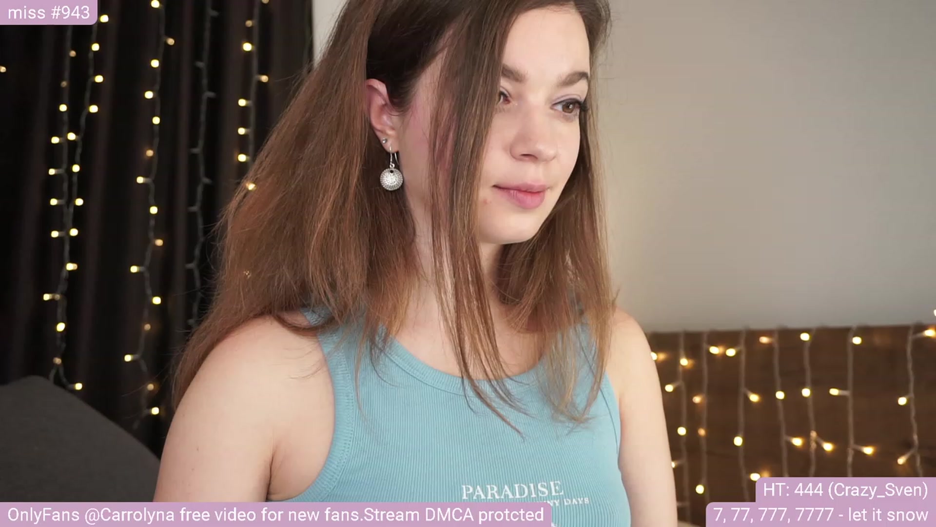 Gallery image thumbnail from Carrolyna's myfreecams stream on, 02/07/2023, 21:23 image 16 of 20