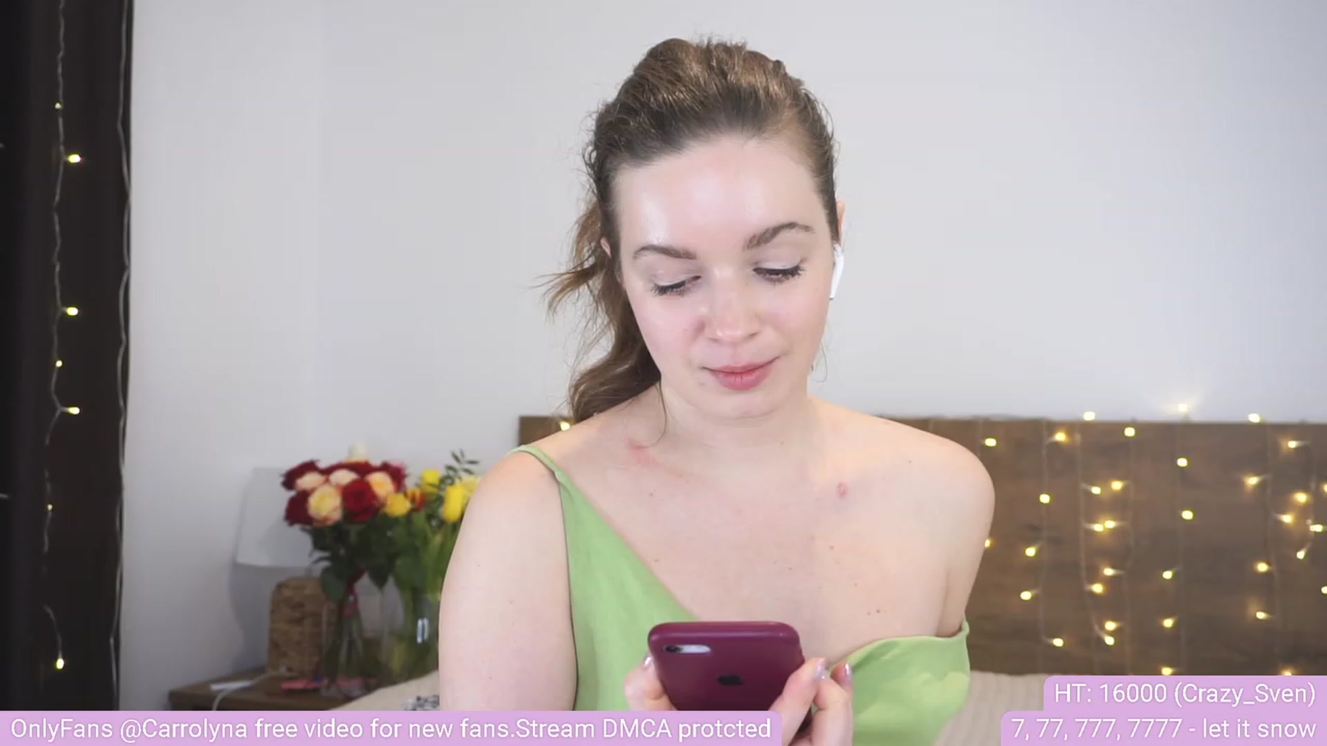 Gallery image thumbnail from Carrolyna's myfreecams stream on, 02/12/2023, 21:00 image 19 of 20