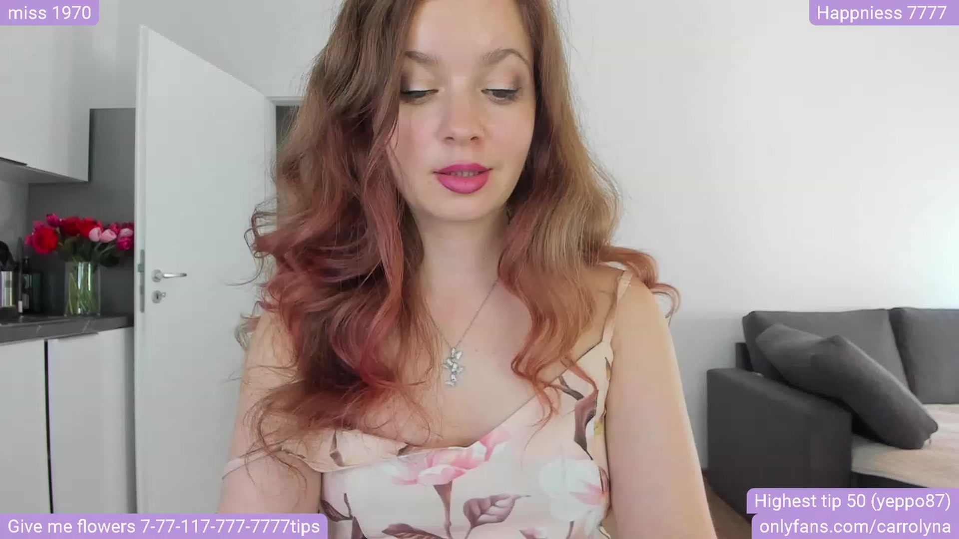 Gallery image thumbnail from Carrolyna's myfreecams stream on, 07/01/2023, 20:35 image 18 of 20