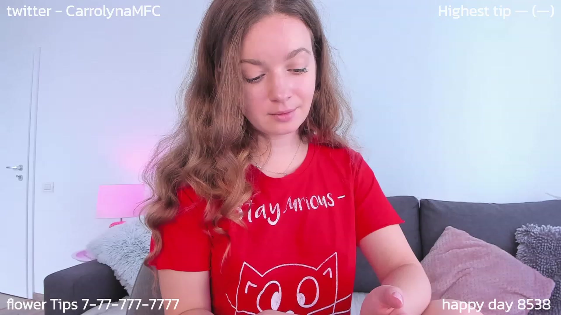Gallery image thumbnail from Carrolyna's myfreecams stream on, 11/04/2023, 11:19 image 10 of 20