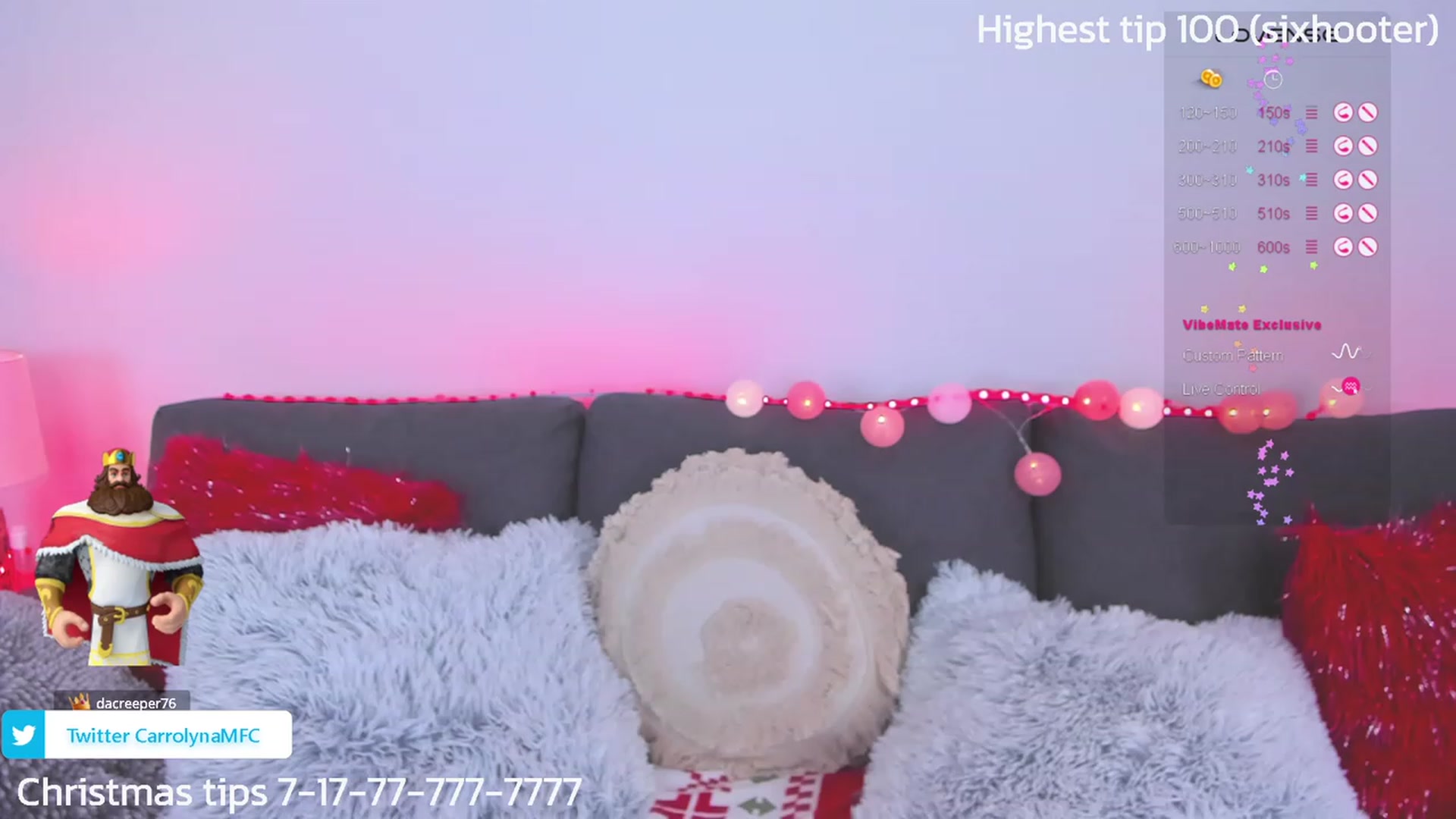 Gallery image thumbnail from Carrolyna's myfreecams stream on, 12/05/2023, 16:47 image 10 of 20