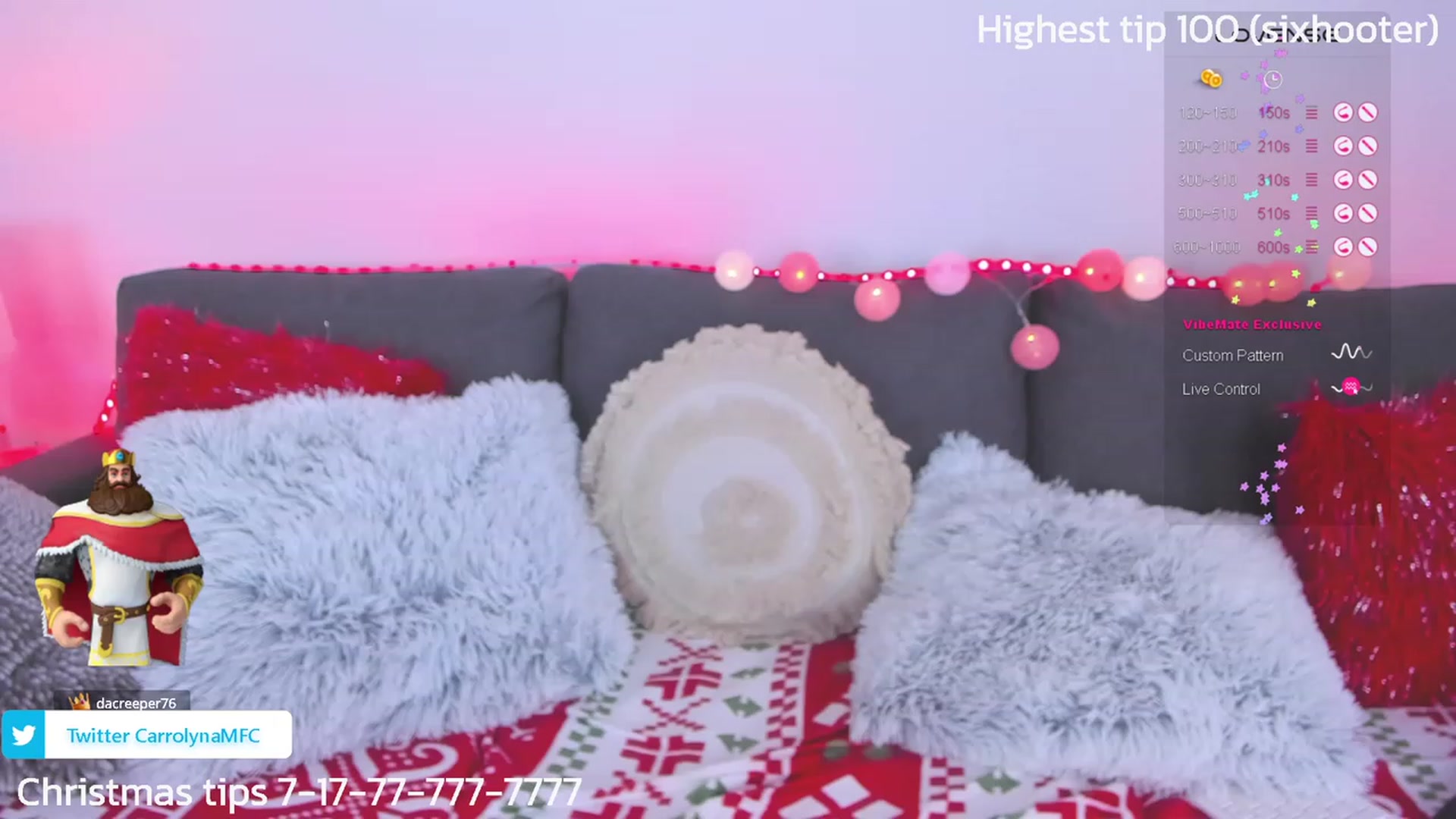 Gallery image thumbnail from Carrolyna's myfreecams stream on, 12/05/2023, 16:47 image 8 of 20