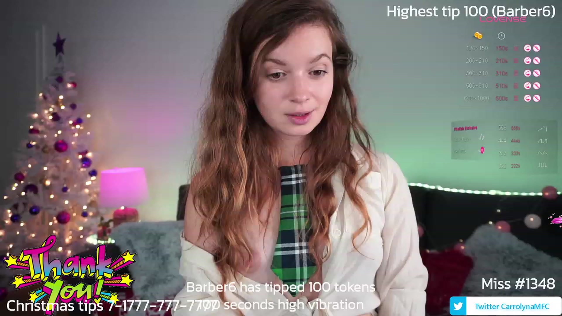 Gallery image thumbnail from Carrolyna's myfreecams stream on, 12/13/2023, 20:05 image 7 of 20
