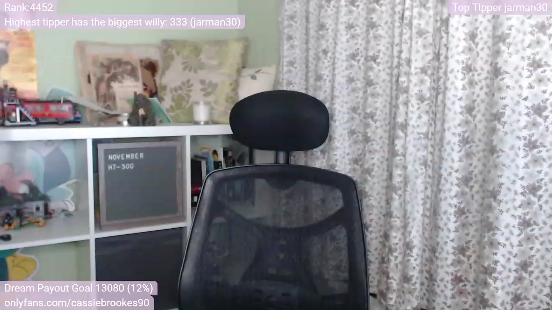 Gallery image thumbnail from CassieBrookes's myfreecams stream on, 11/18/2022, 19:13 image 12 of 20