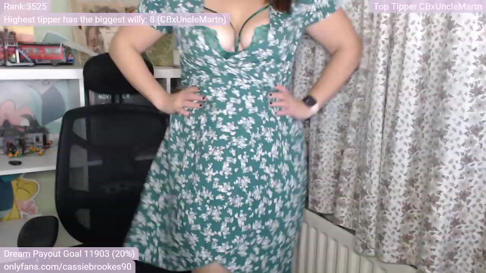 Gallery image thumbnail from CassieBrookes's myfreecams stream on, 11/19/2022, 18:38 image 2 of 20