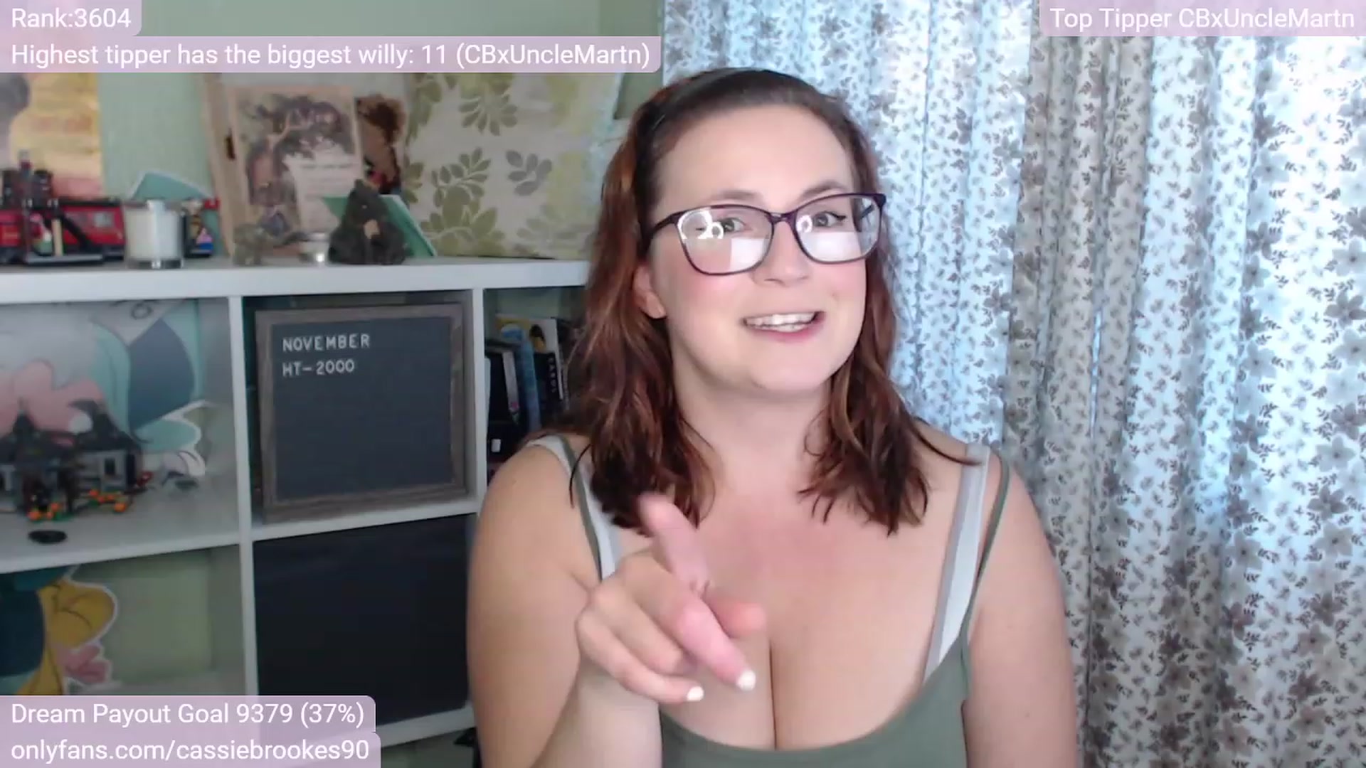 Gallery image thumbnail from CassieBrookes's myfreecams stream on, 11/24/2022, 16:26 image 1 of 20