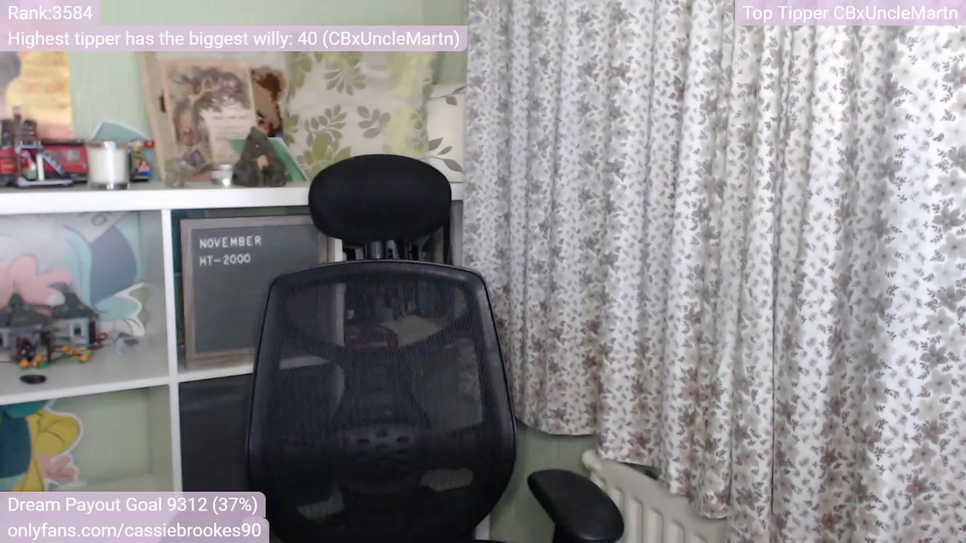 Gallery image thumbnail from CassieBrookes's myfreecams stream on, 11/24/2022, 16:26 image 17 of 20