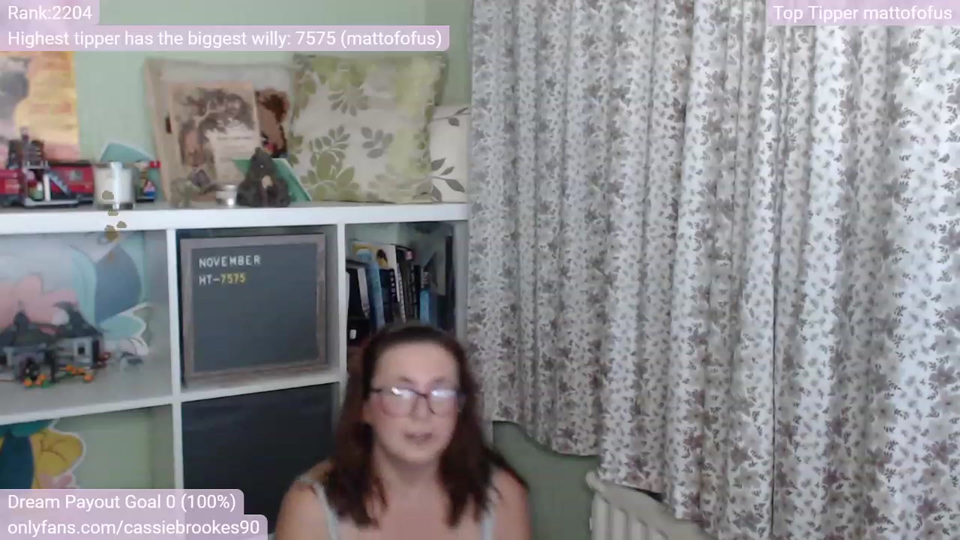 Gallery image thumbnail from CassieBrookes's myfreecams stream on, 11/24/2022, 17:38 image 18 of 20