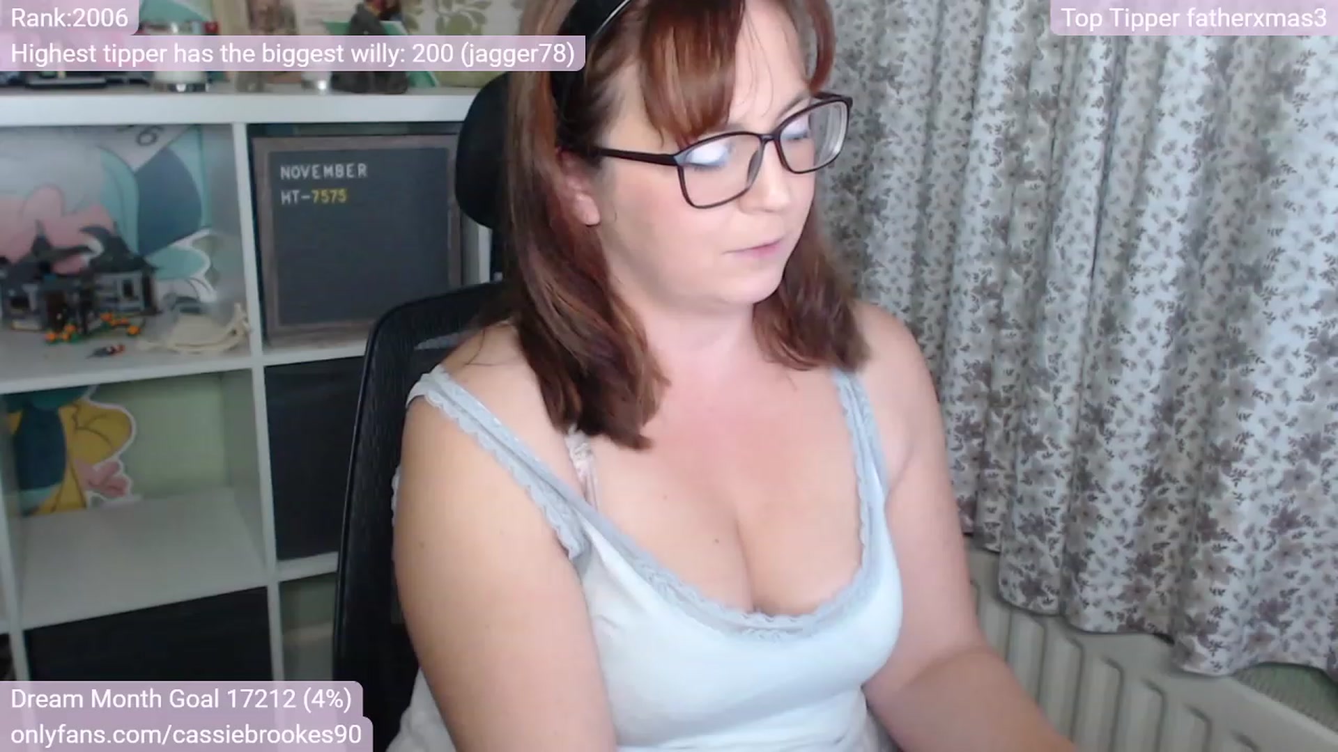 Gallery image thumbnail from CassieBrookes's myfreecams stream on, 11/25/2022, 19:16 image 12 of 20