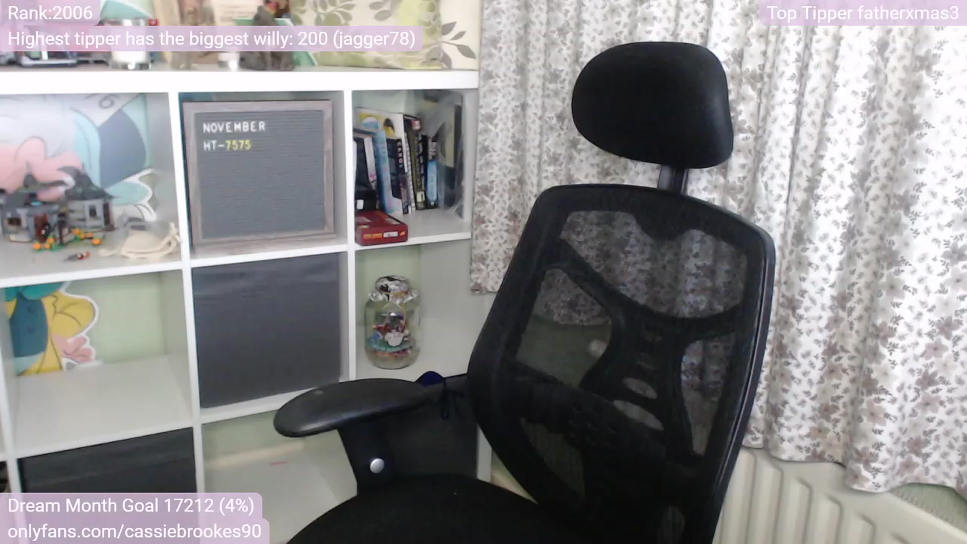 Gallery image thumbnail from CassieBrookes's myfreecams stream on, 11/25/2022, 19:16 image 14 of 20