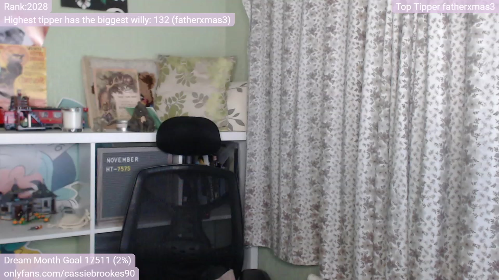 Gallery image thumbnail from CassieBrookes's myfreecams stream on, 11/25/2022, 19:16 image 1 of 20