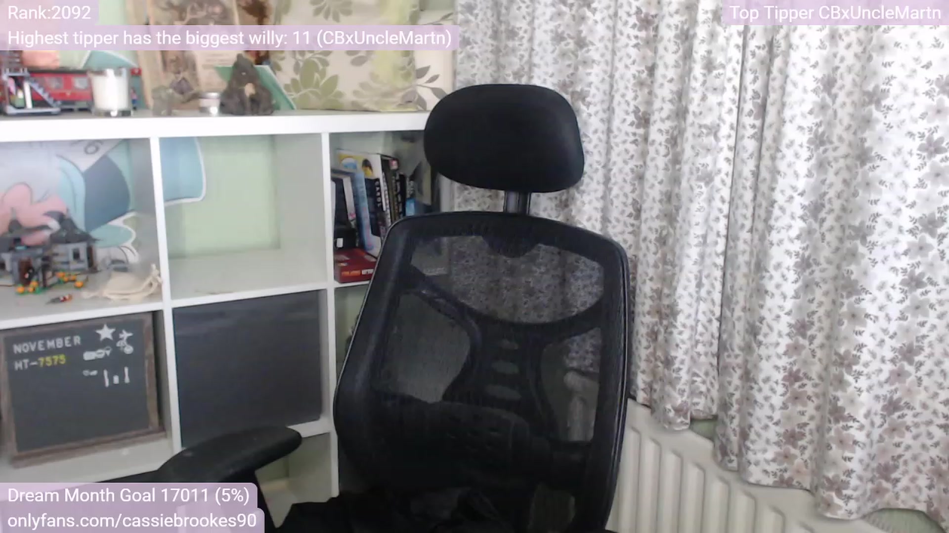 Gallery image thumbnail from CassieBrookes's myfreecams stream on, 11/26/2022, 18:37 image 4 of 20