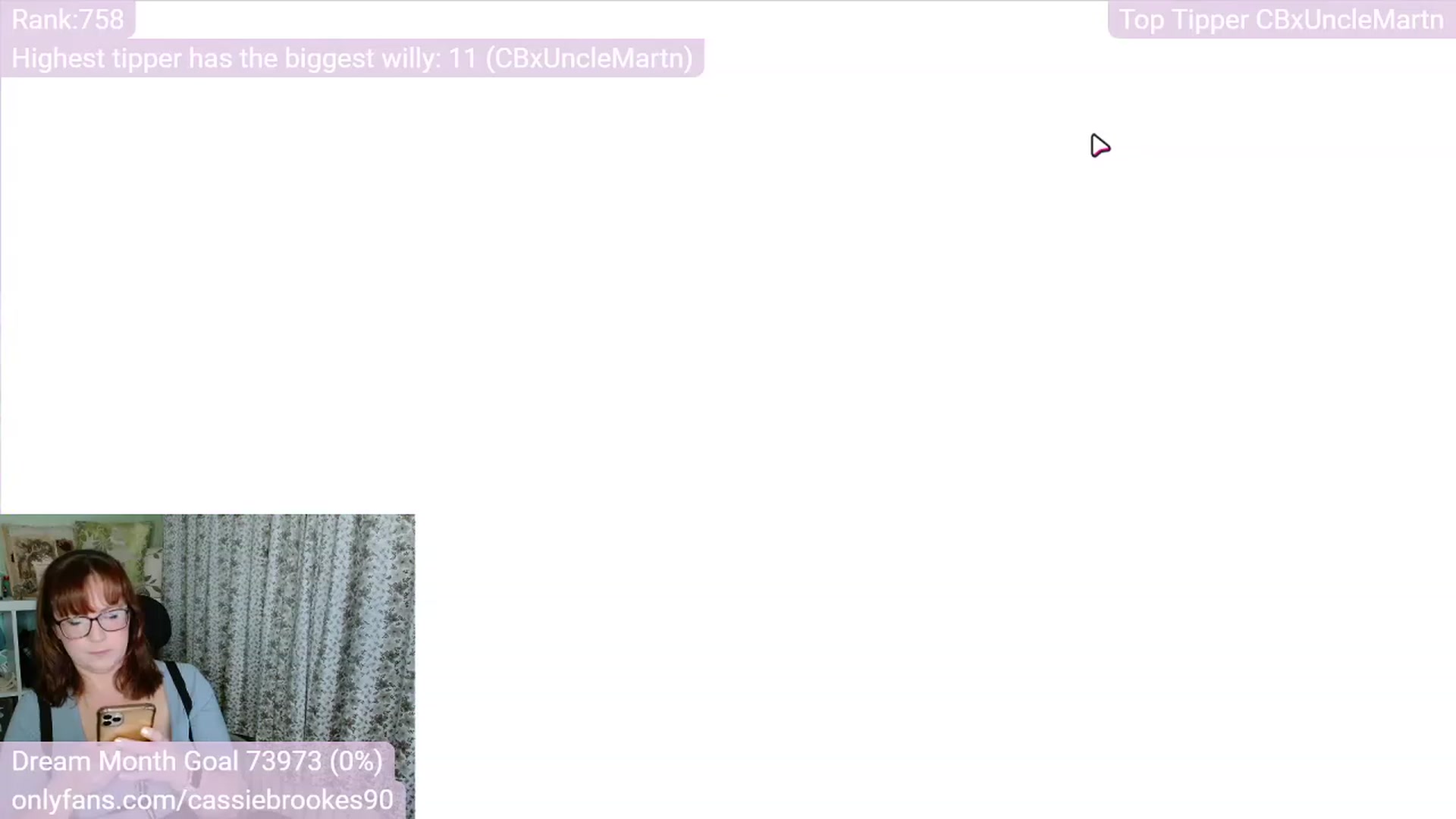 Gallery image thumbnail from CassieBrookes's myfreecams stream on, 12/01/2022, 18:54 image 5 of 20
