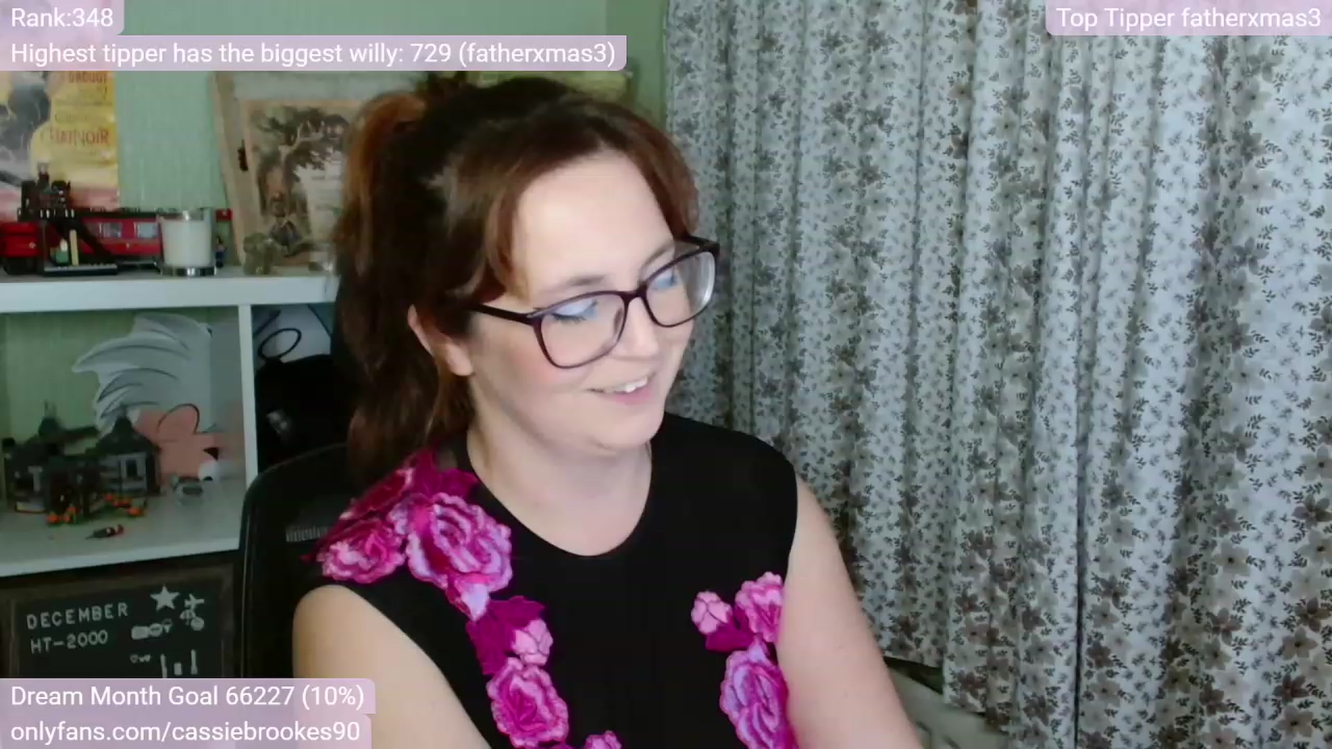 Gallery image thumbnail from CassieBrookes's myfreecams stream on, 12/02/2022, 19:54 image 4 of 20