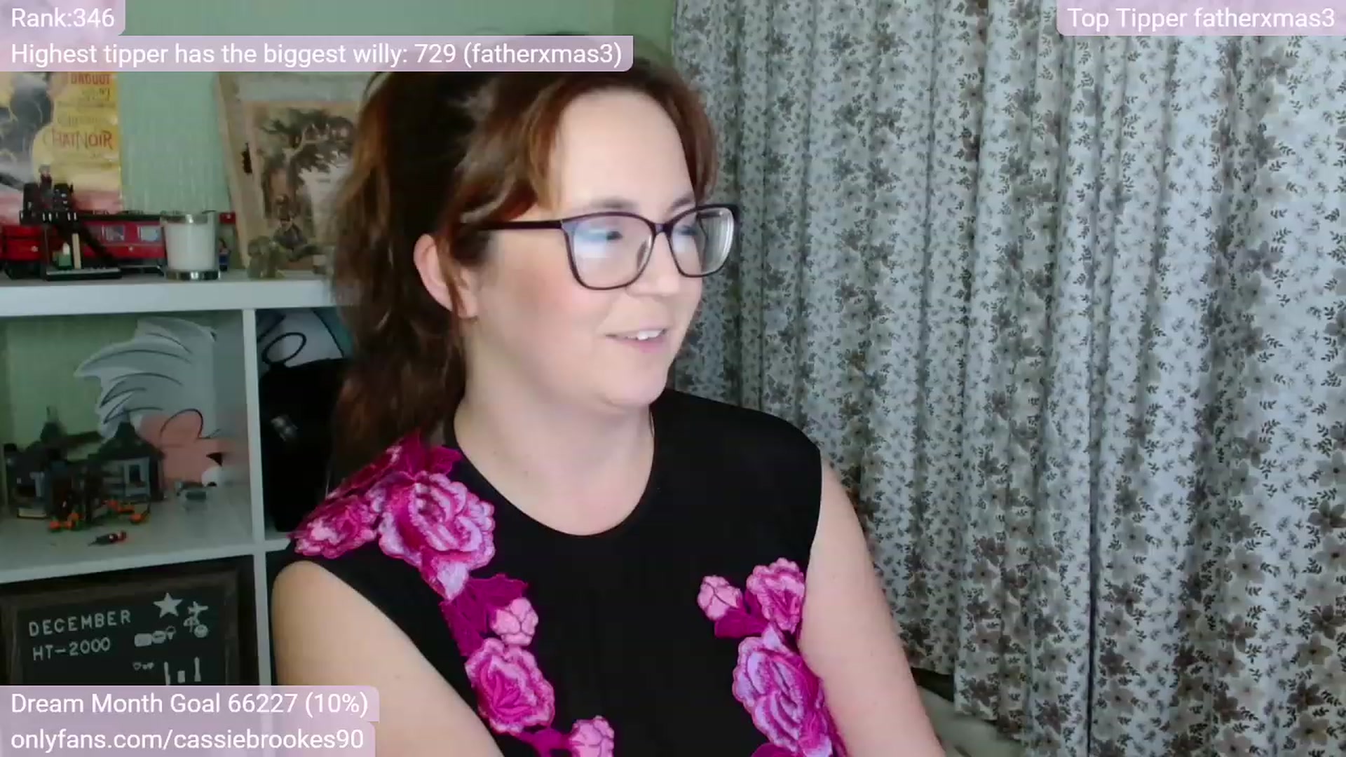Gallery image thumbnail from CassieBrookes's myfreecams stream on, 12/02/2022, 19:54 image 2 of 20