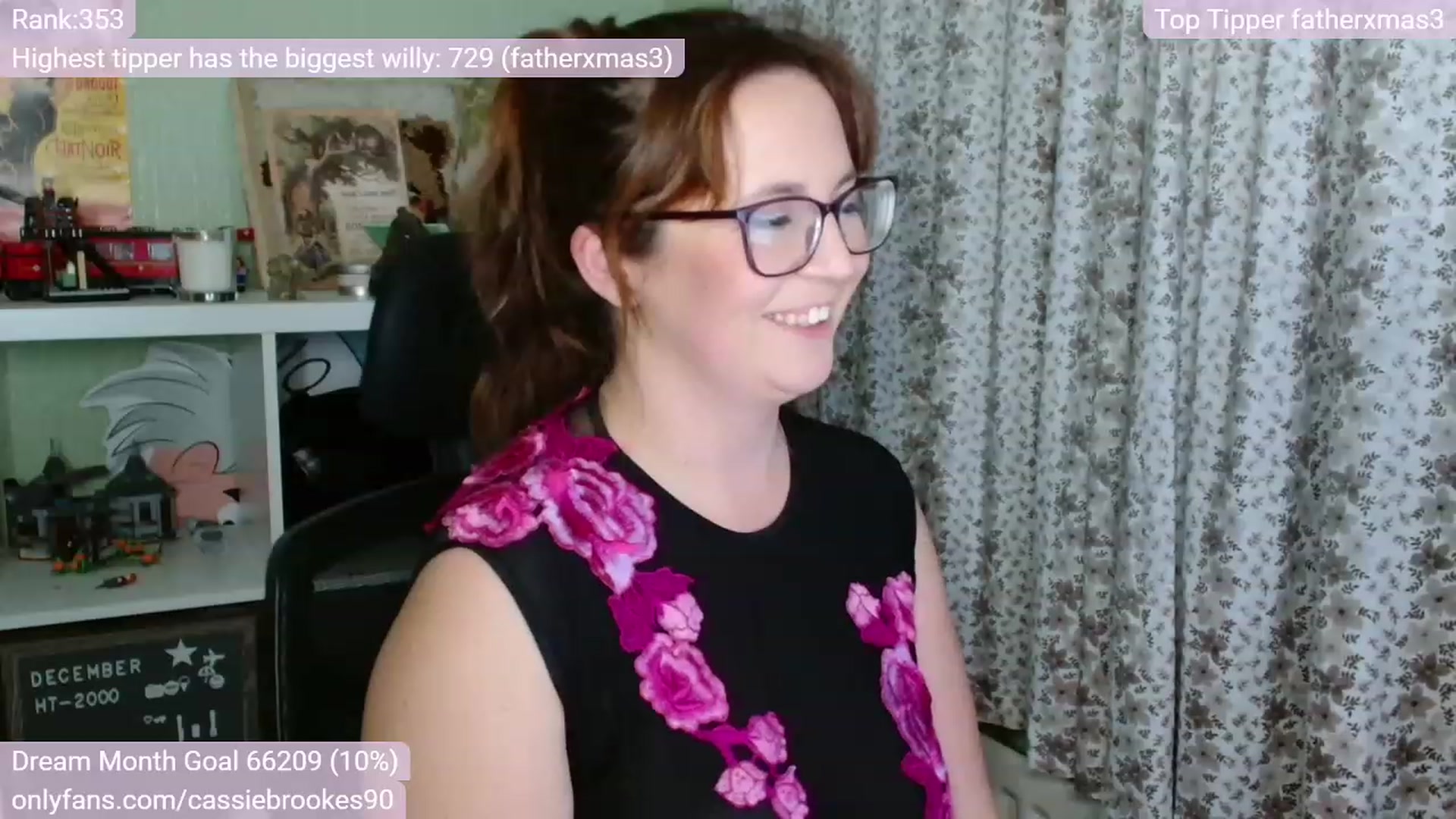 Gallery image thumbnail from CassieBrookes's myfreecams stream on, 12/02/2022, 19:54 image 12 of 20
