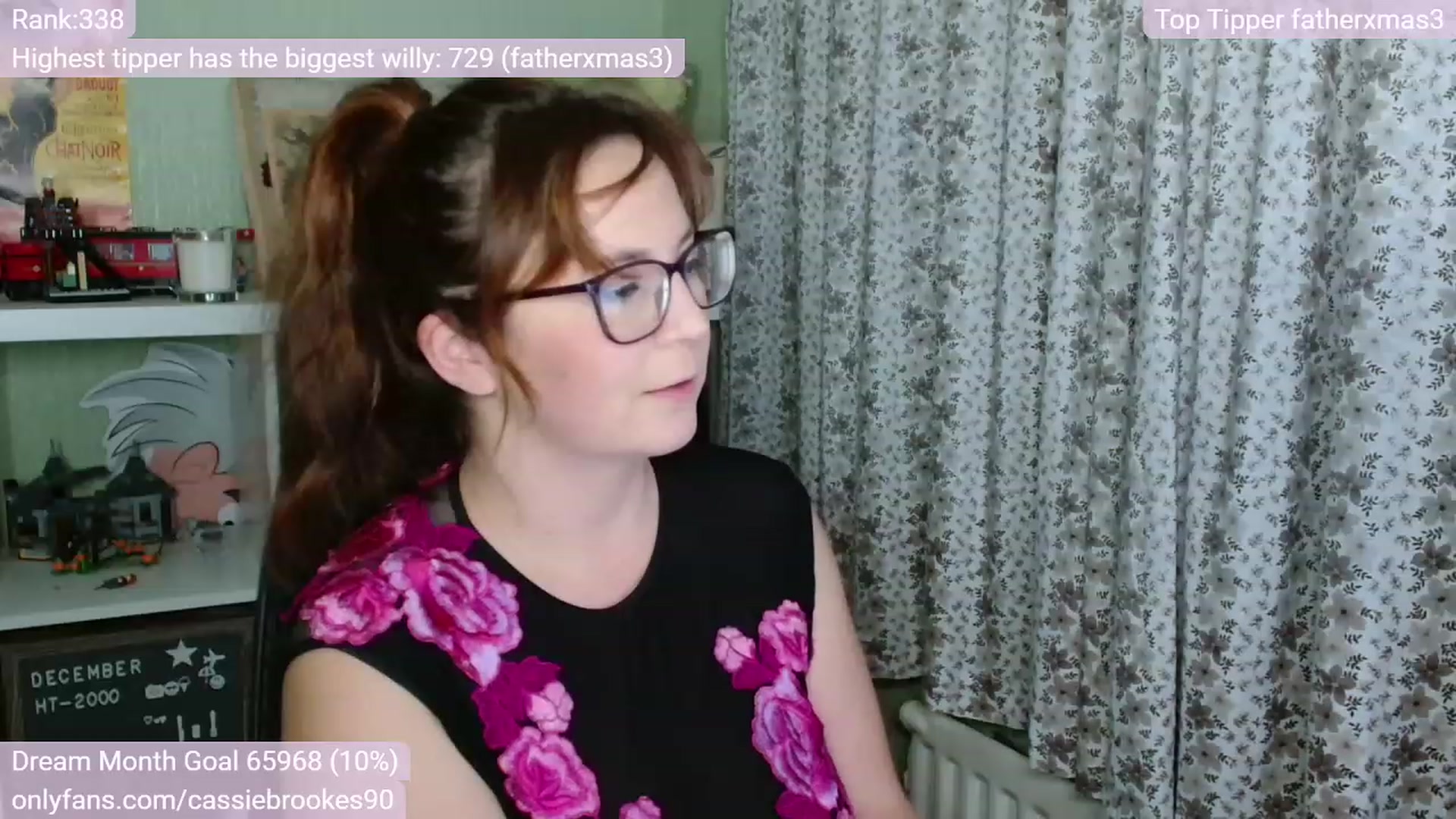 Gallery image thumbnail from CassieBrookes's myfreecams stream on, 12/02/2022, 19:54 image 19 of 20