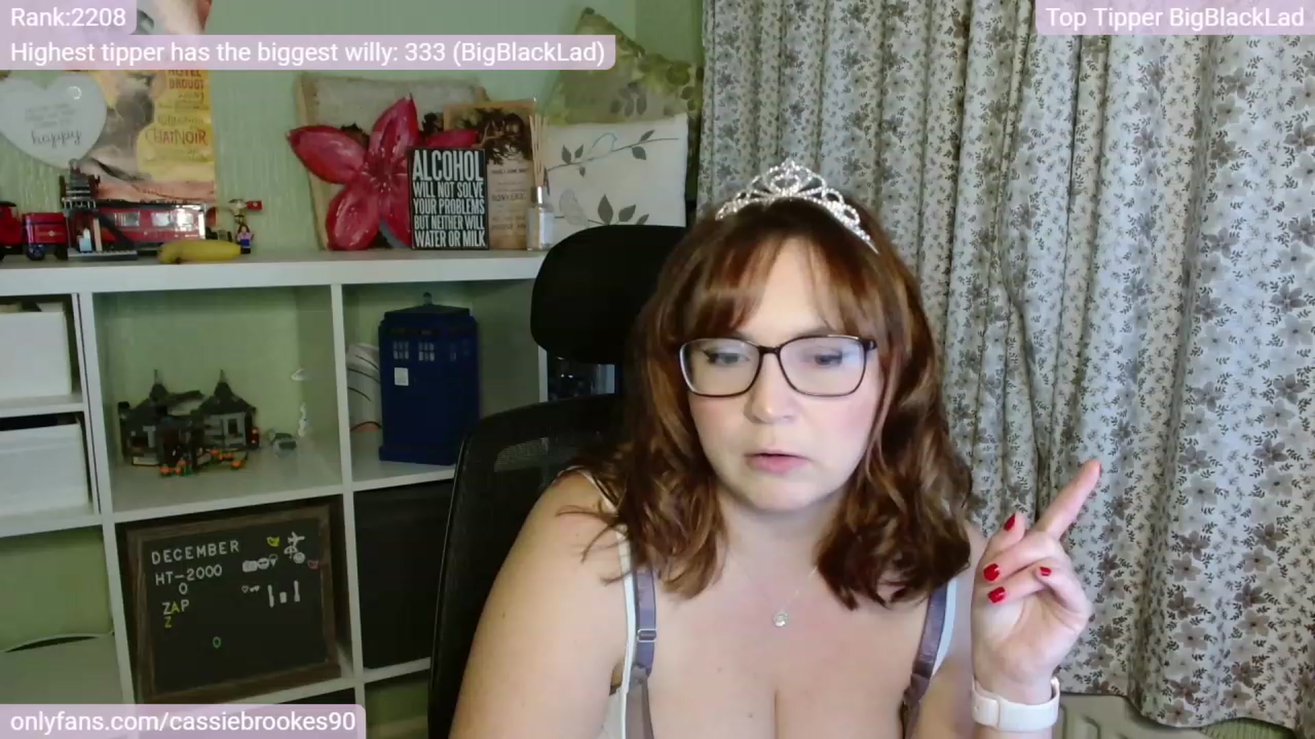 Gallery image thumbnail from CassieBrookes's myfreecams stream on, 12/28/2022, 20:35 image 4 of 20