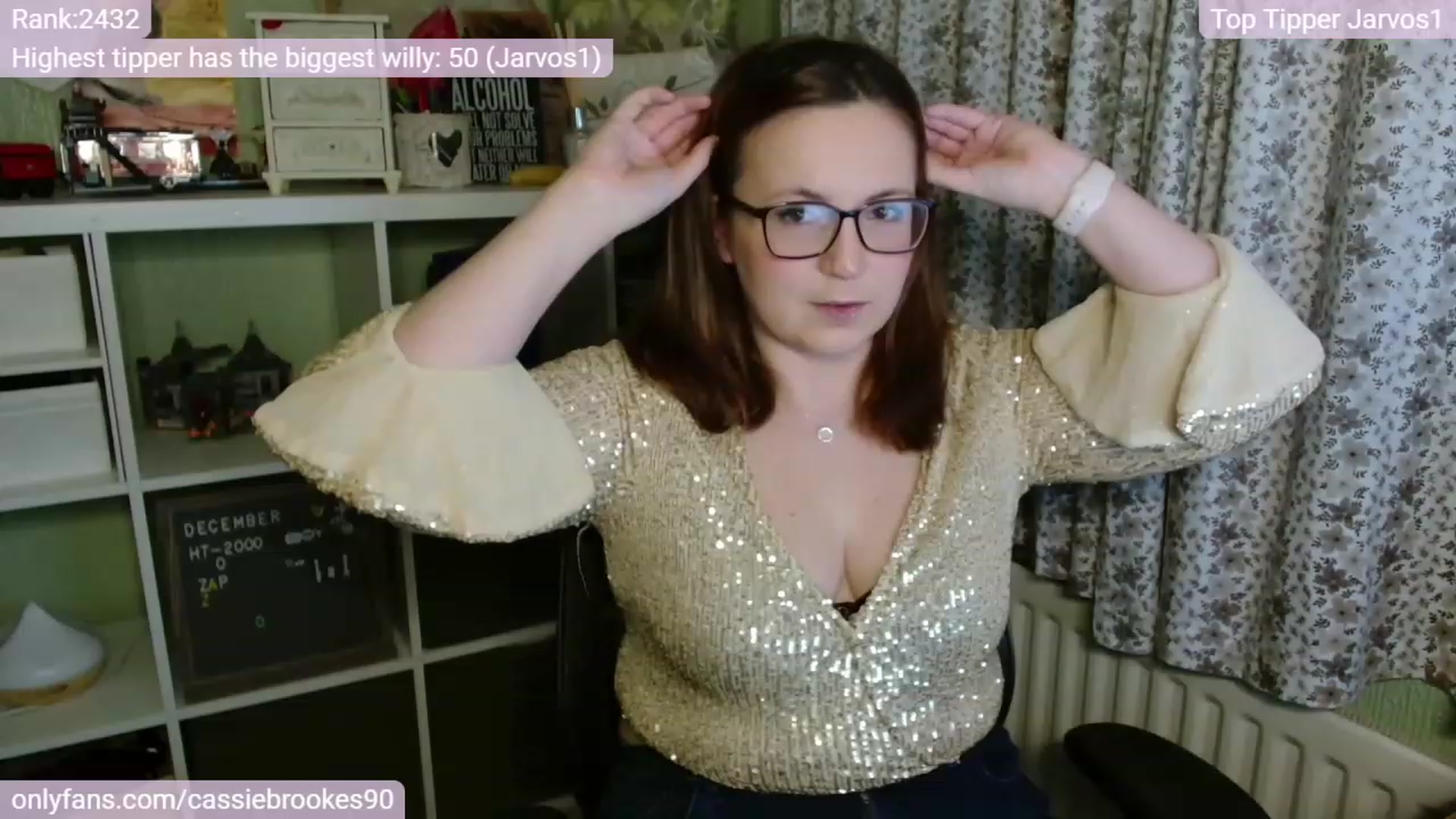 Gallery image thumbnail from CassieBrookes's myfreecams stream on, 12/31/2022, 17:44 image 16 of 20