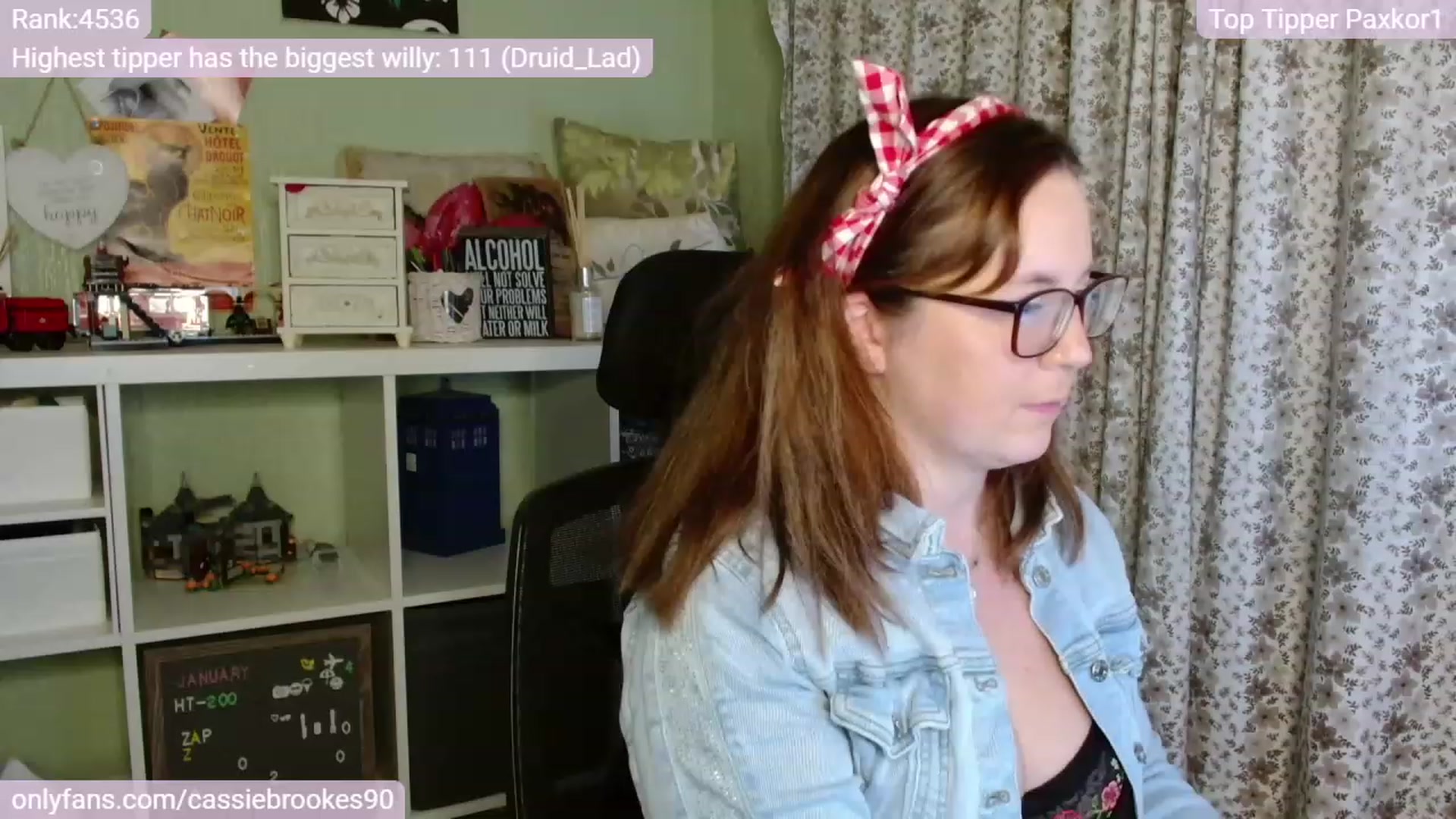 Gallery image thumbnail from CassieBrookes's myfreecams stream on, 01/06/2023, 21:11 image 1 of 20