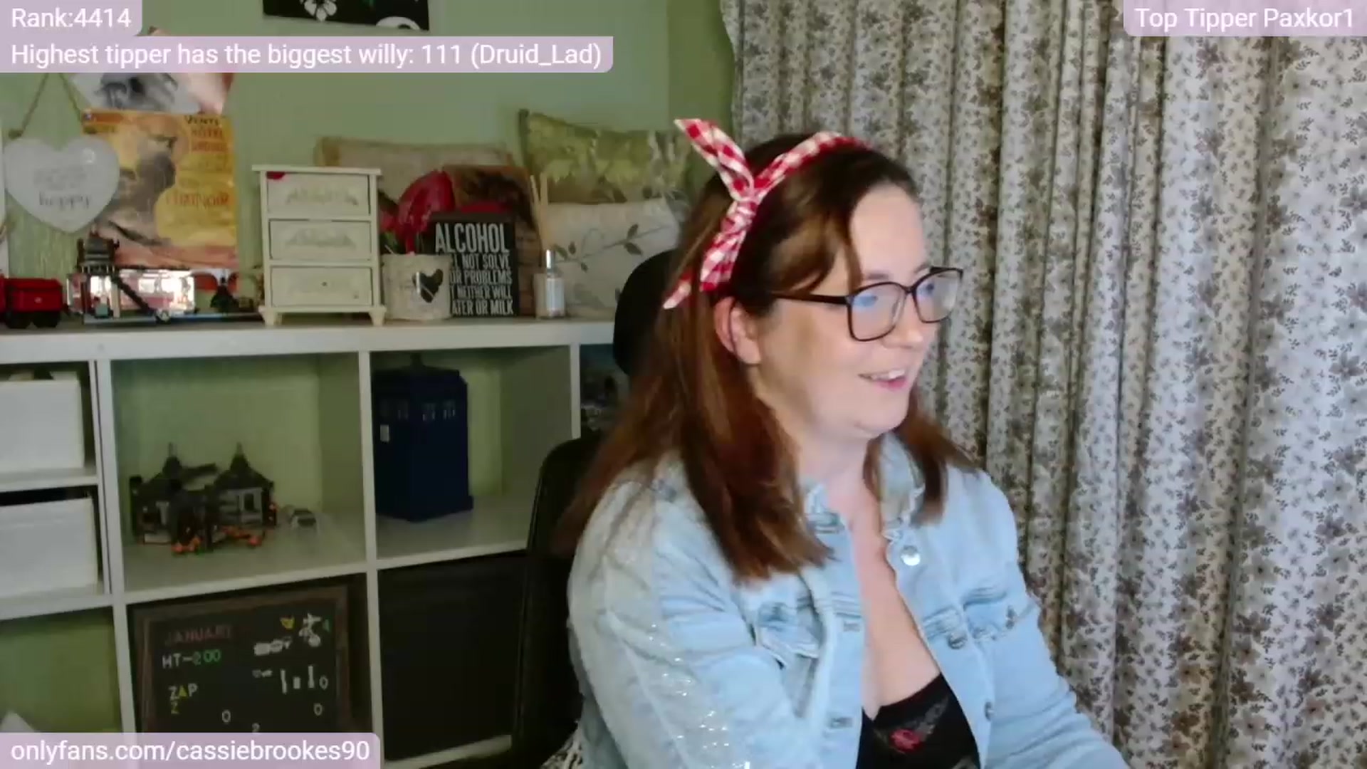 Gallery image thumbnail from CassieBrookes's myfreecams stream on, 01/06/2023, 21:11 image 19 of 20