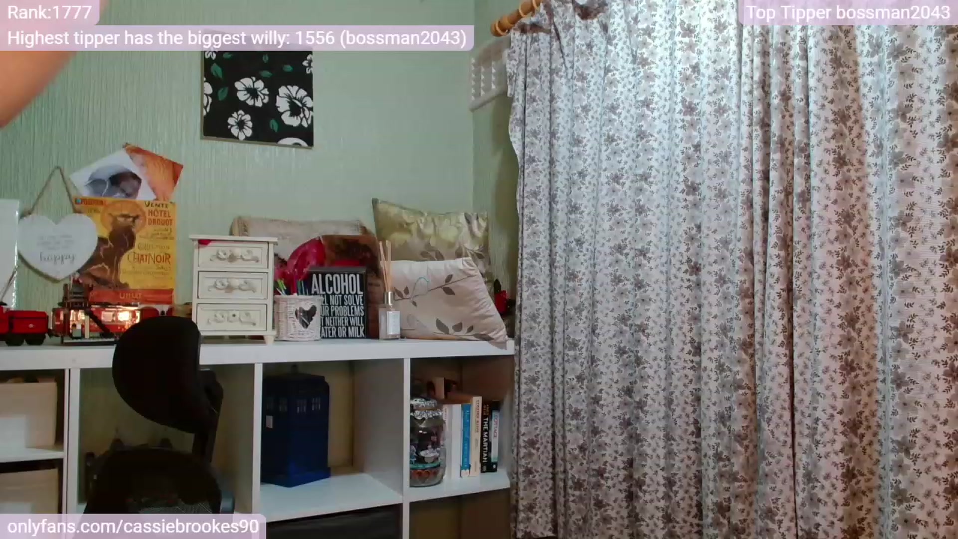 Gallery image thumbnail from CassieBrookes's myfreecams stream on, 01/07/2023, 21:17 image 4 of 20