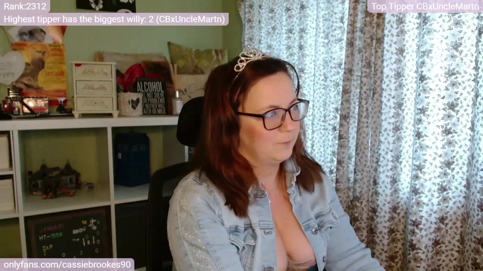 Gallery image thumbnail from CassieBrookes's myfreecams stream on, 01/10/2023, 14:44 image 2 of 20