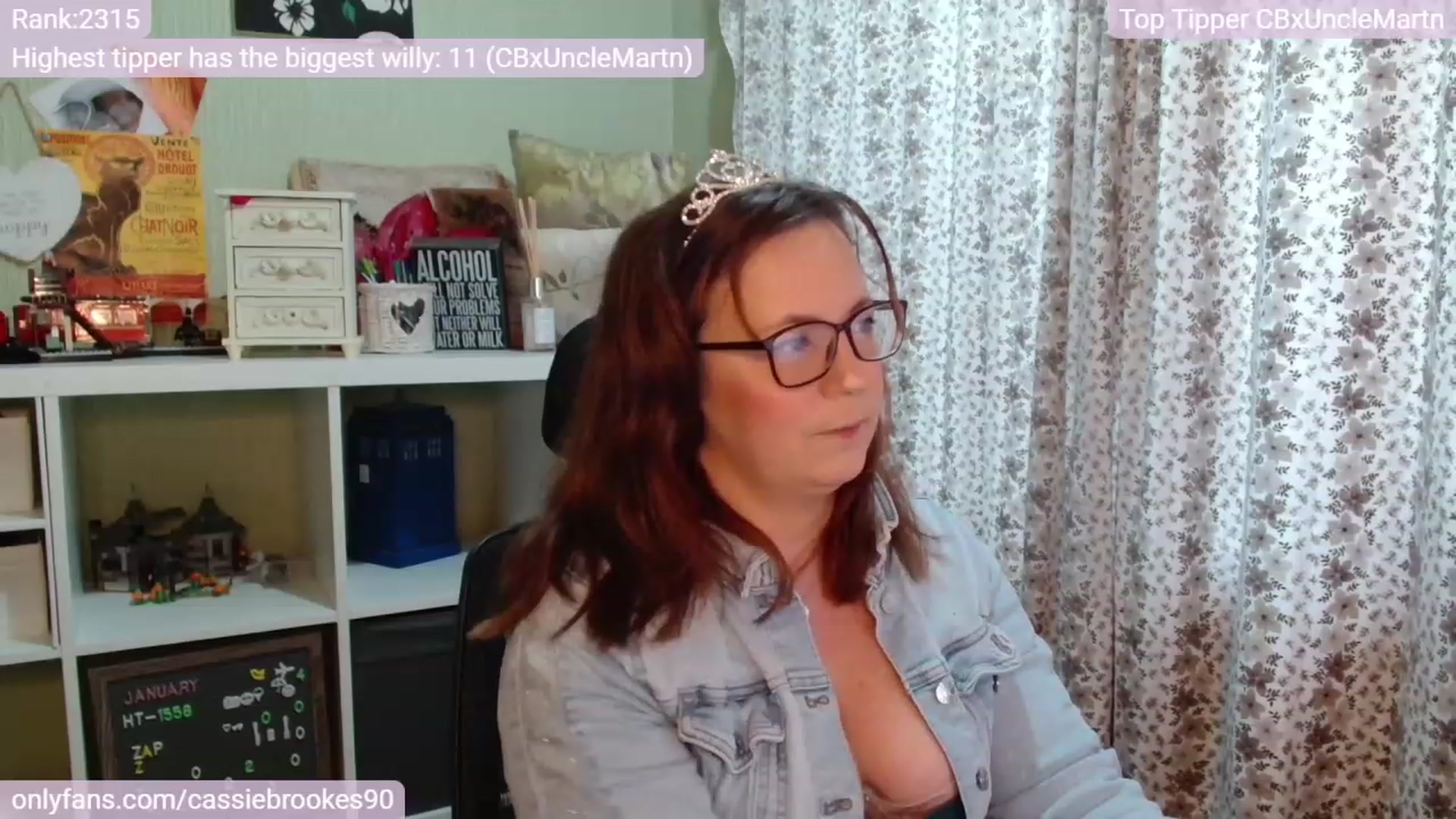 Gallery image thumbnail from CassieBrookes's myfreecams stream on, 01/10/2023, 14:44 image 20 of 20