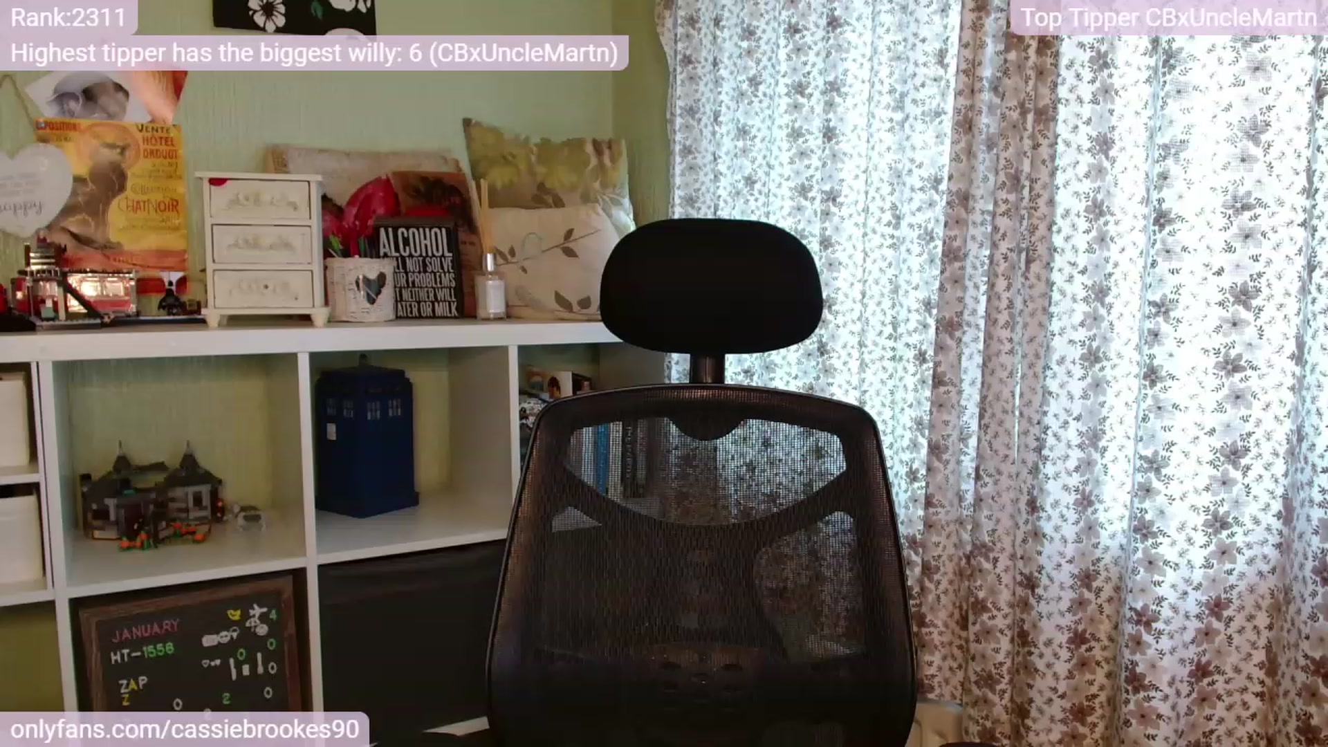 Gallery image thumbnail from CassieBrookes's myfreecams stream on, 01/10/2023, 14:44 image 8 of 20