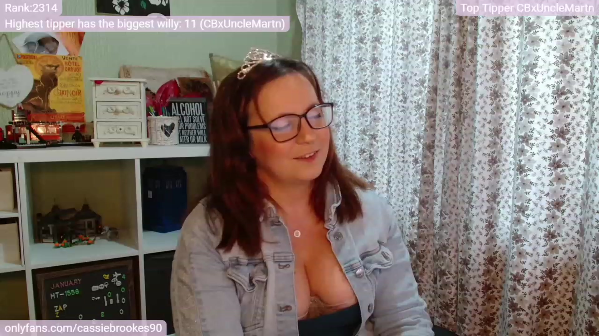Gallery image thumbnail from CassieBrookes's myfreecams stream on, 01/10/2023, 14:44 image 17 of 20