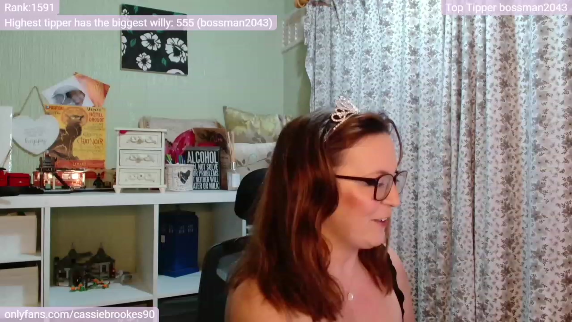 Gallery image thumbnail from CassieBrookes's myfreecams stream on, 01/10/2023, 19:29 image 19 of 20