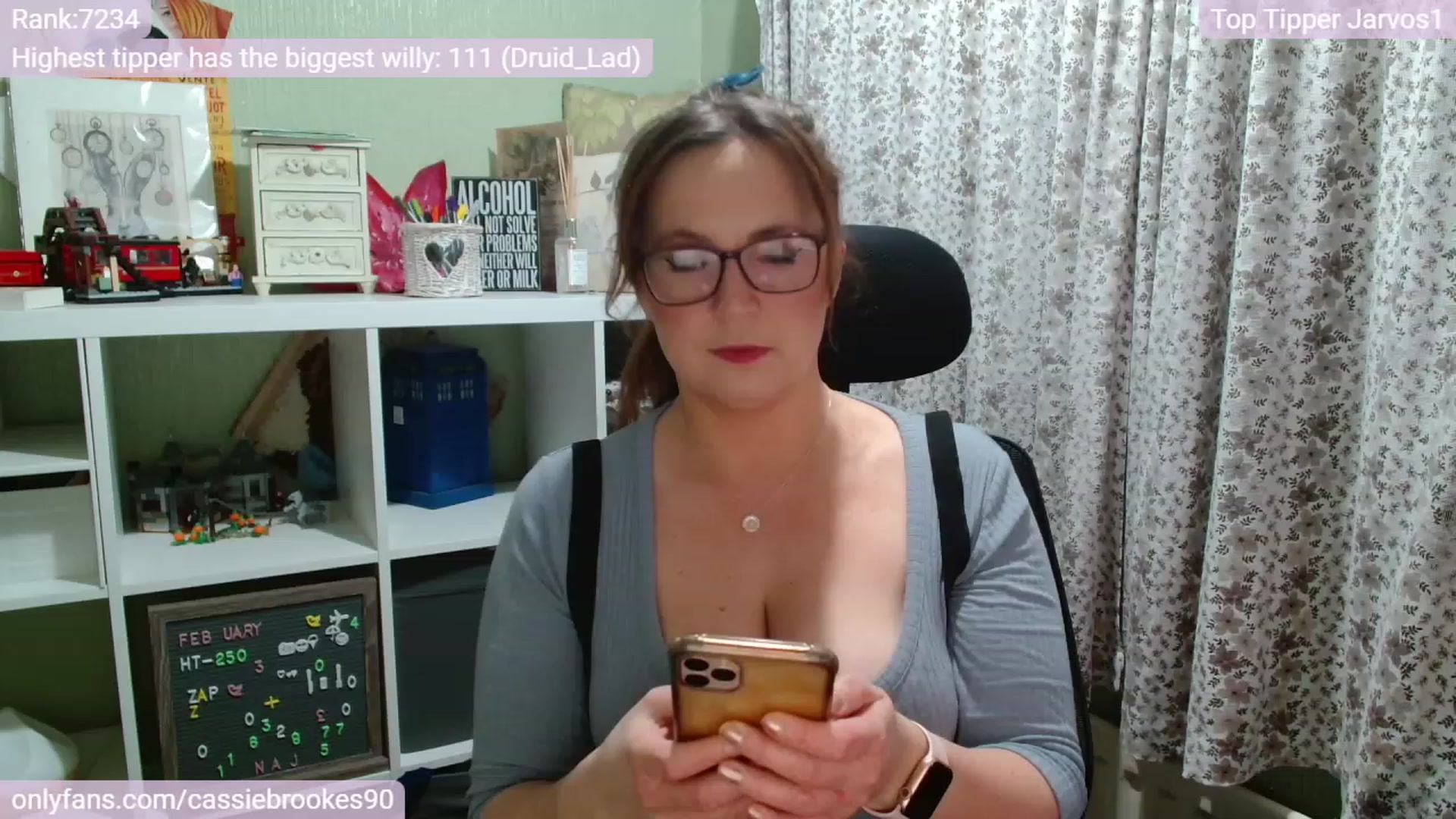 Gallery image thumbnail from CassieBrookes's myfreecams stream on, 02/11/2023, 18:06 image 18 of 20