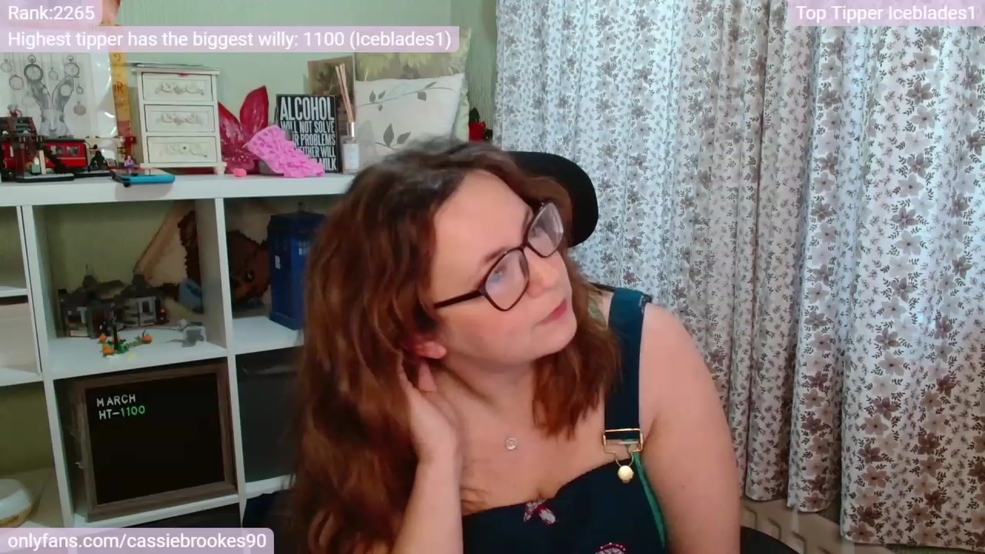 Gallery image thumbnail from CassieBrookes's myfreecams stream on, 03/03/2023, 17:17 image 17 of 20