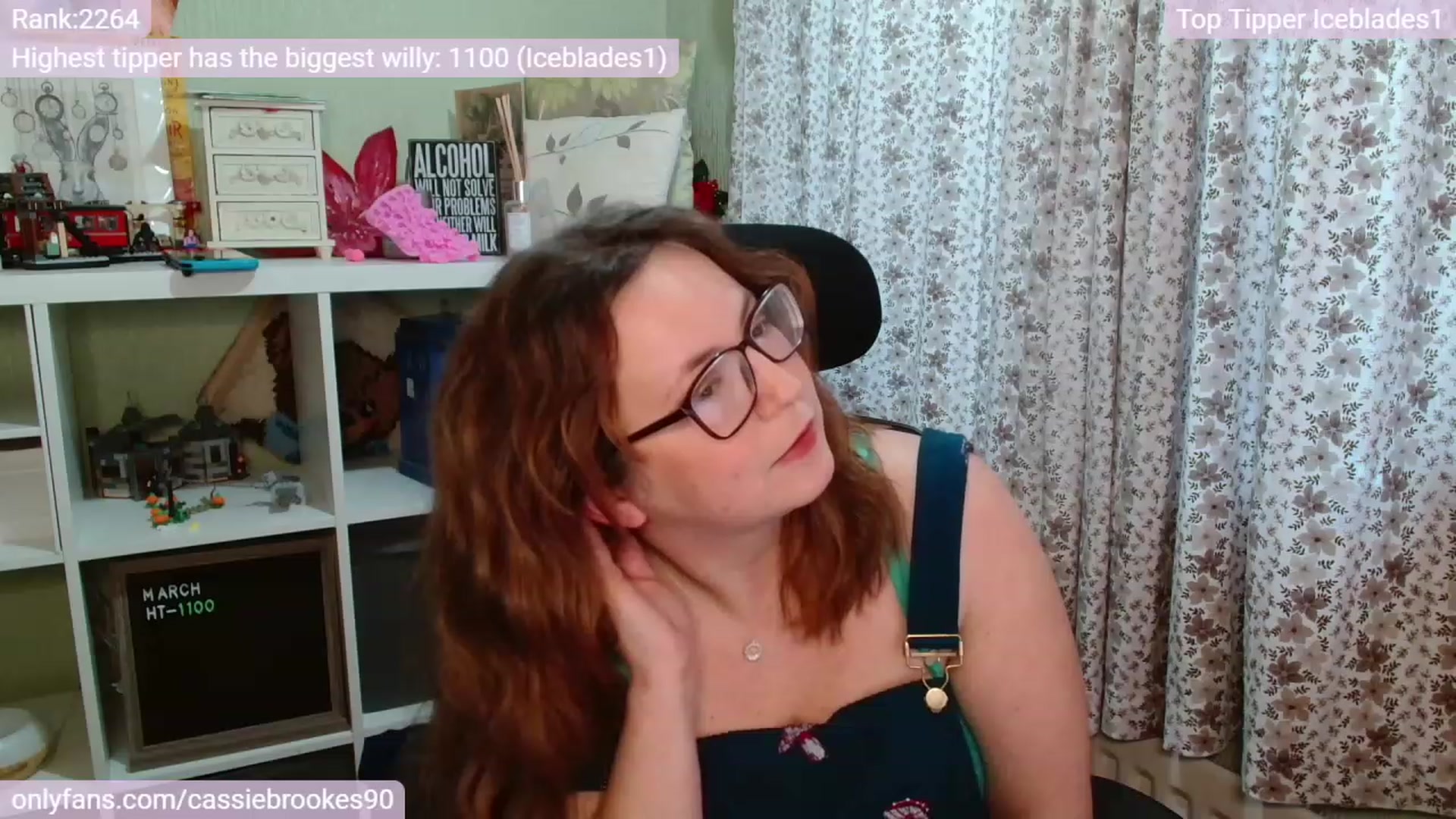 Gallery image thumbnail from CassieBrookes's myfreecams stream on, 03/03/2023, 17:17 image 19 of 20
