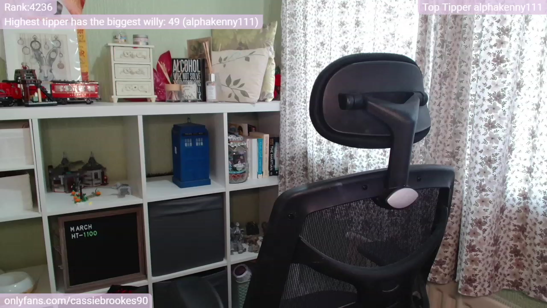Gallery image thumbnail from CassieBrookes's myfreecams stream on, 03/06/2023, 17:26 image 13 of 20