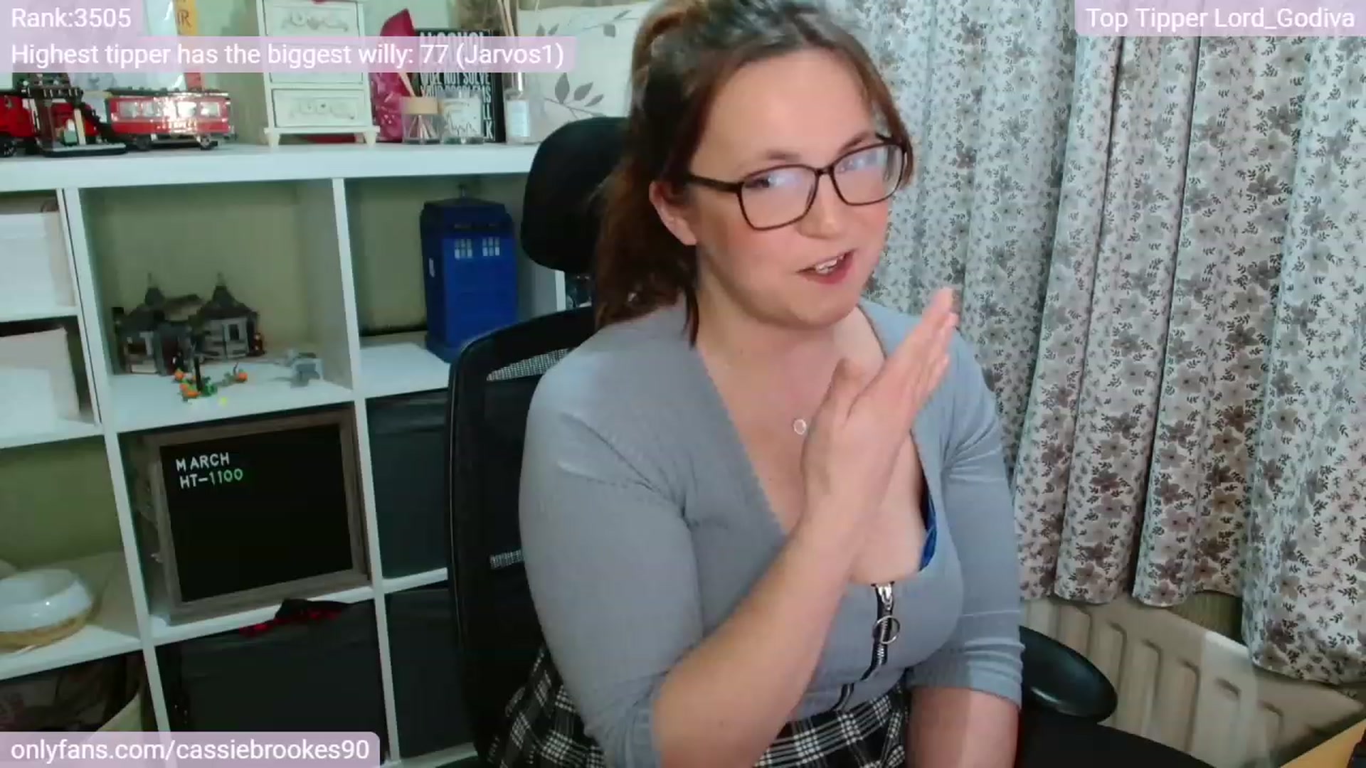 Gallery image thumbnail from CassieBrookes's myfreecams stream on, 03/06/2023, 19:44 image 12 of 20