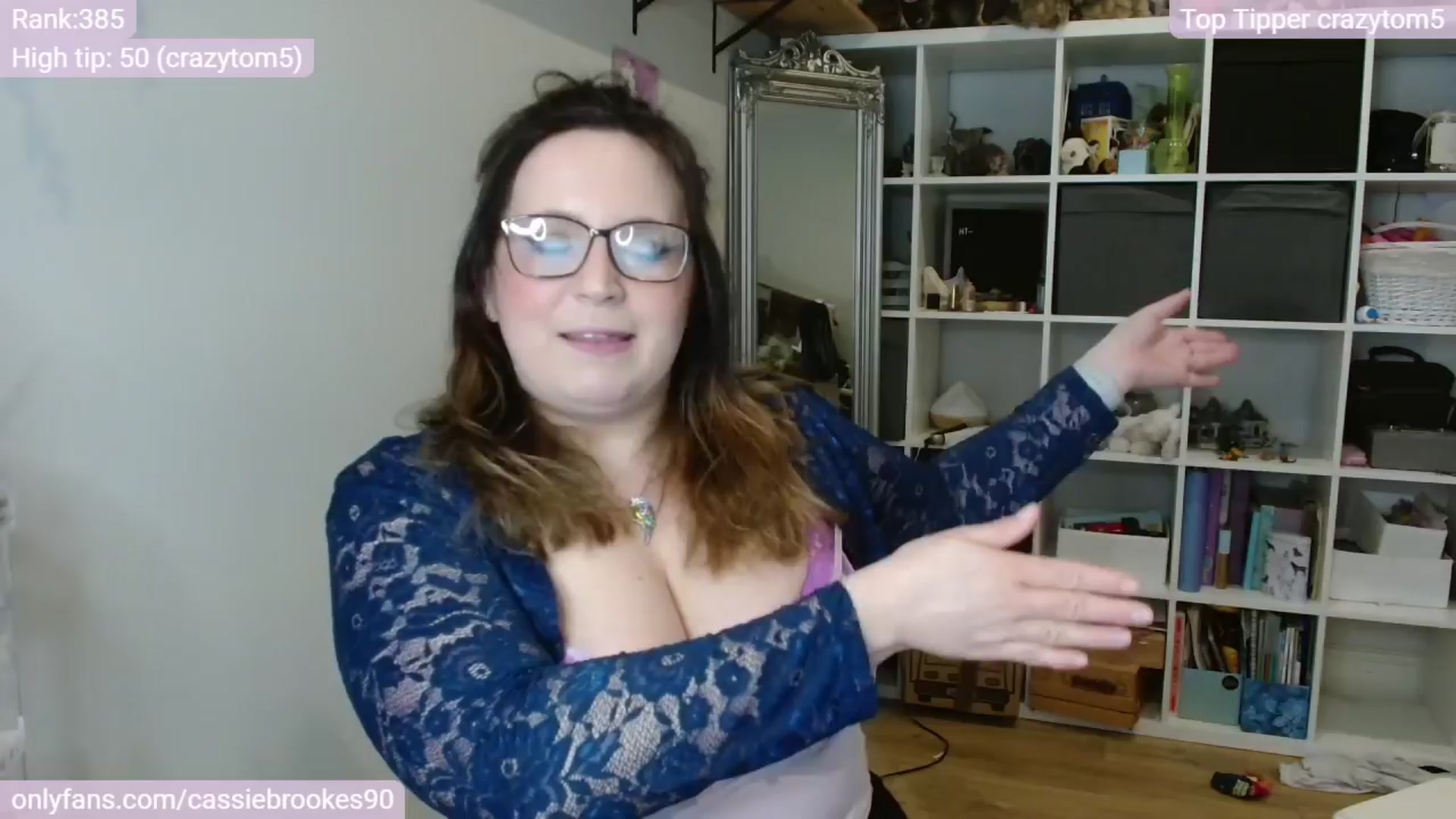 Gallery image thumbnail from CassieBrookes's myfreecams stream on, 04/01/2024, 15:52 image 1 of 20
