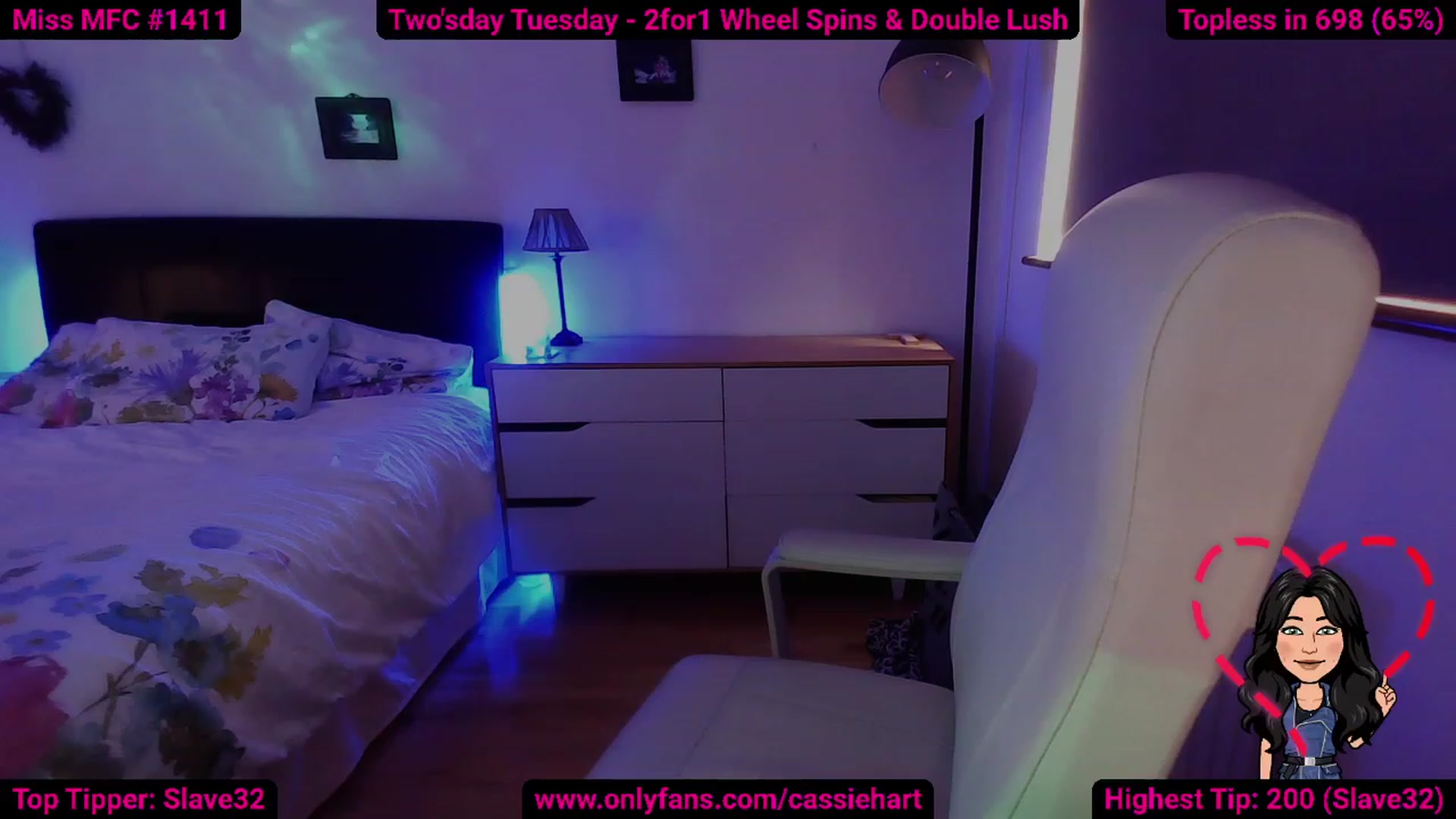 Gallery image thumbnail from Cassie_Hart's myfreecams stream on, 05/23/2023, 15:09 image 4 of 20