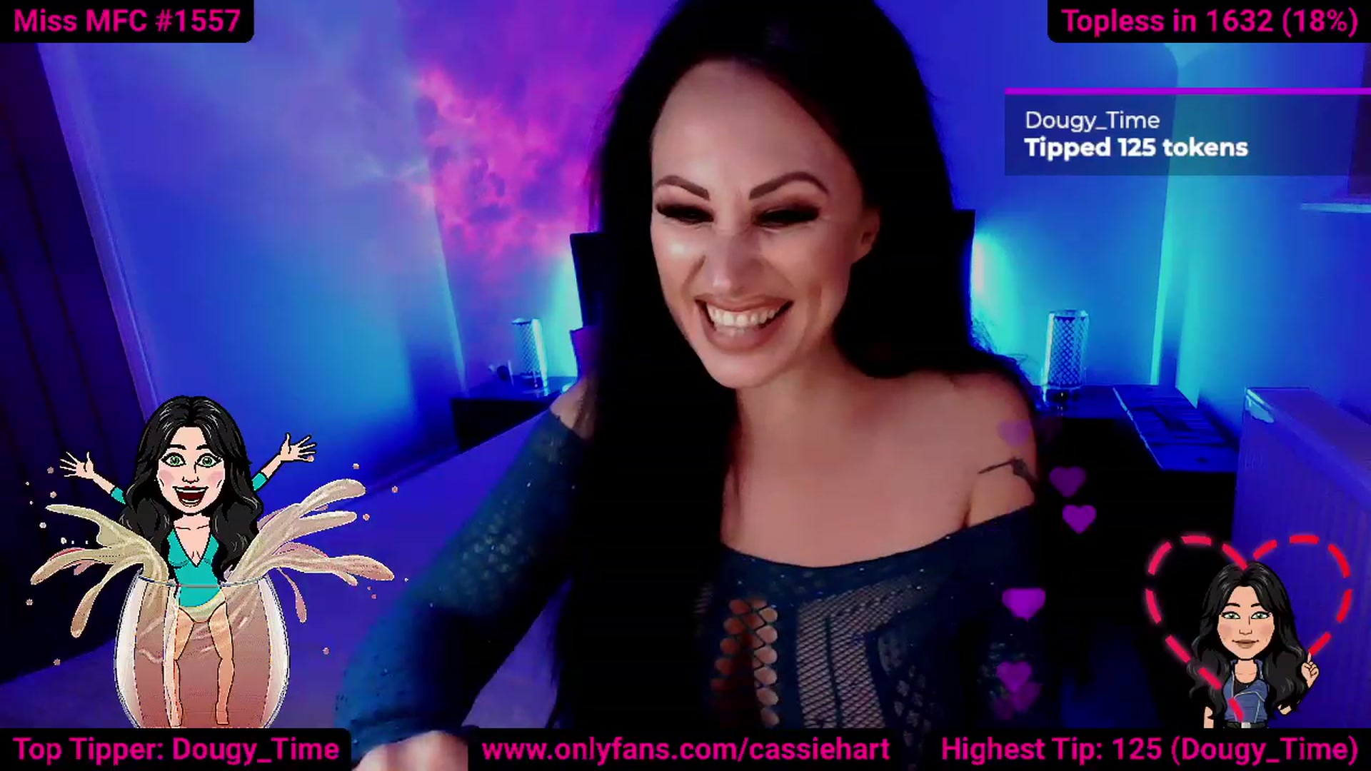 Gallery image thumbnail from Cassie_Hart's myfreecams stream on, 10/16/2023, 16:04 image 11 of 20