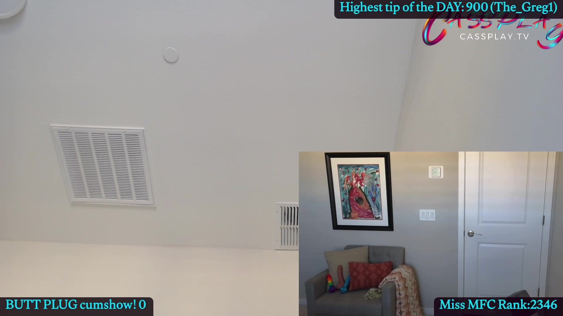Gallery image thumbnail from Cassplay's myfreecams stream on, 02/11/2024, 16:15 image 16 of 20