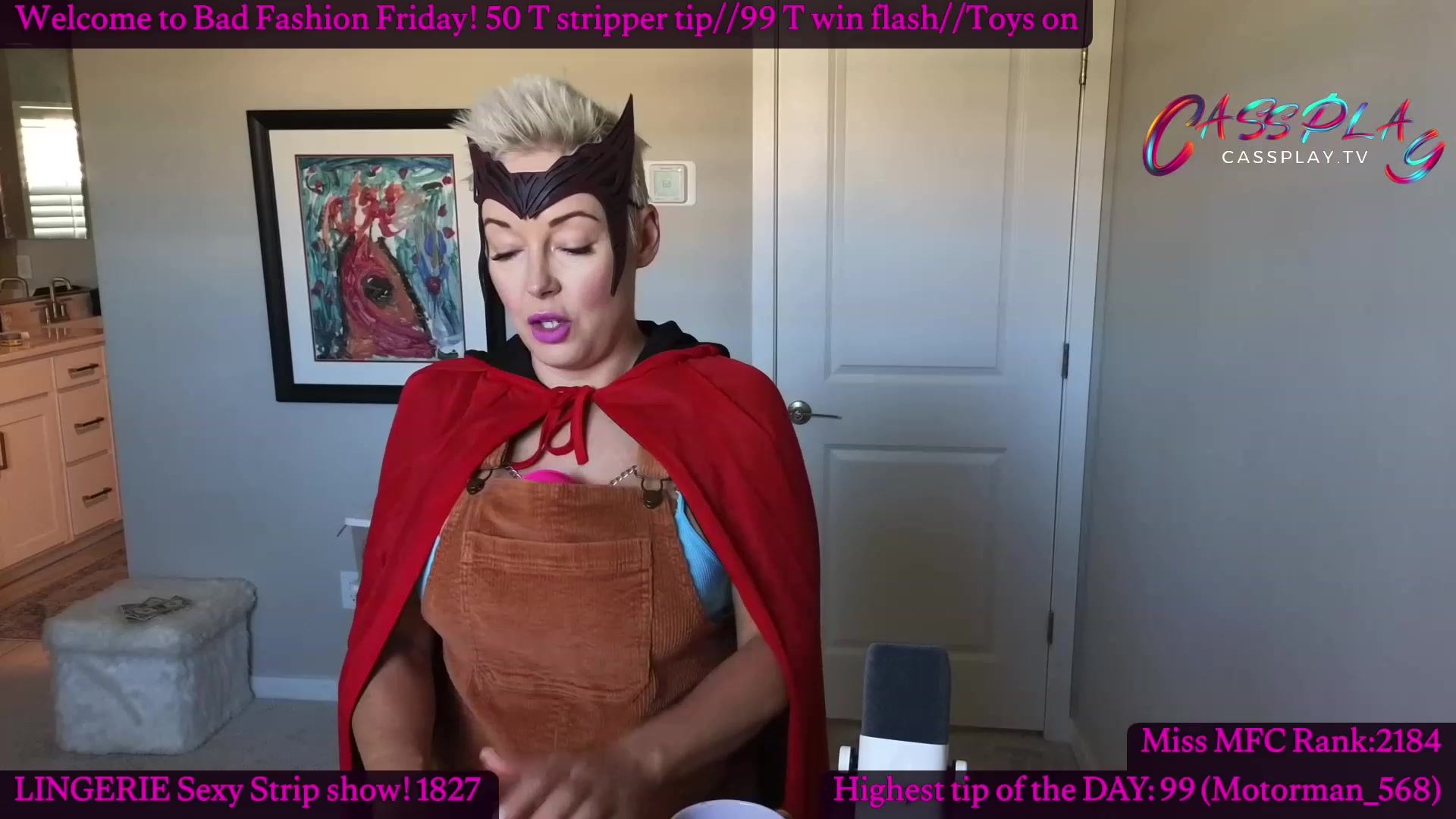 Gallery image thumbnail from Cassplay's myfreecams stream on, 02/16/2024, 19:19 image 12 of 20